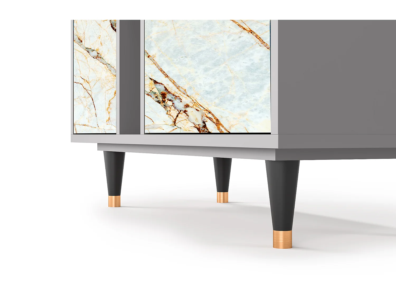 Aparador - 94х96х41 cm - BS5 - Arenay Marble, Gris