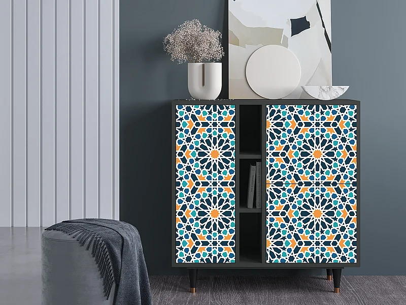 Sideboard - 94х96х41 cm - BS5 - Kaleidoscope, Anthrazit