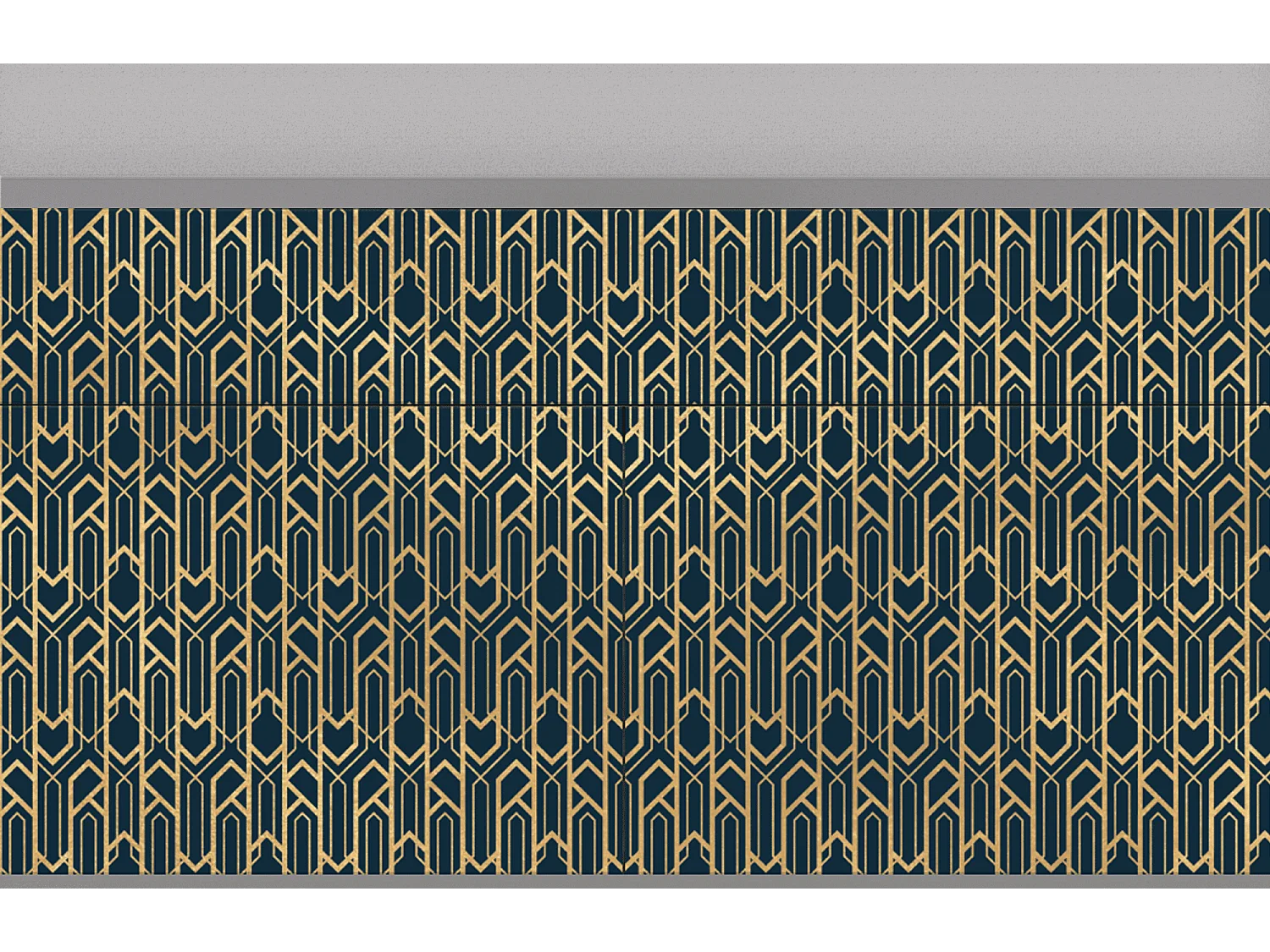 Kredens - 115x85x48 cm - BS4 - Golden Empire, Szary