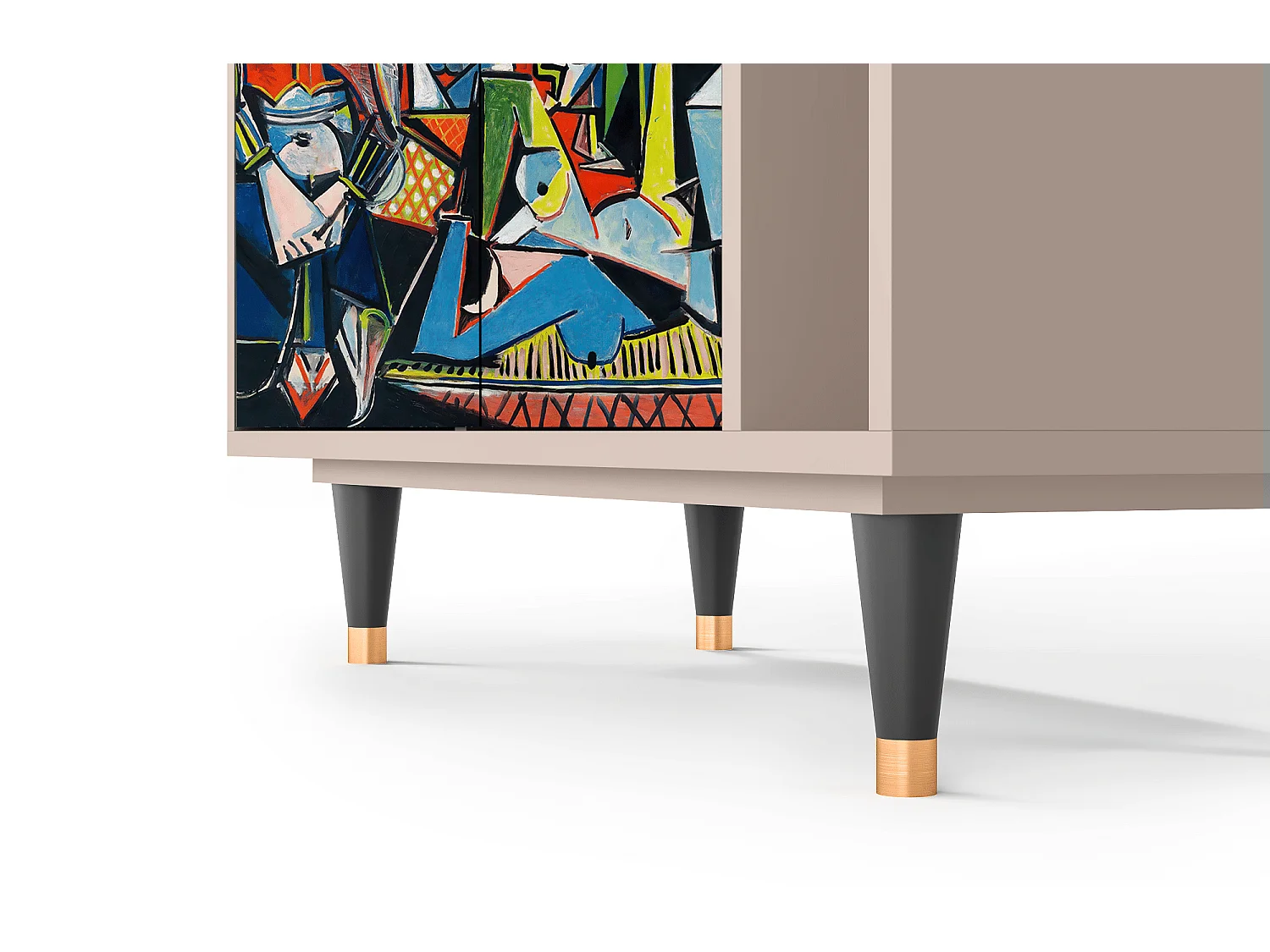 Sideboard - 96х110х41 cm - BS6 - Women of Algiers, Latte