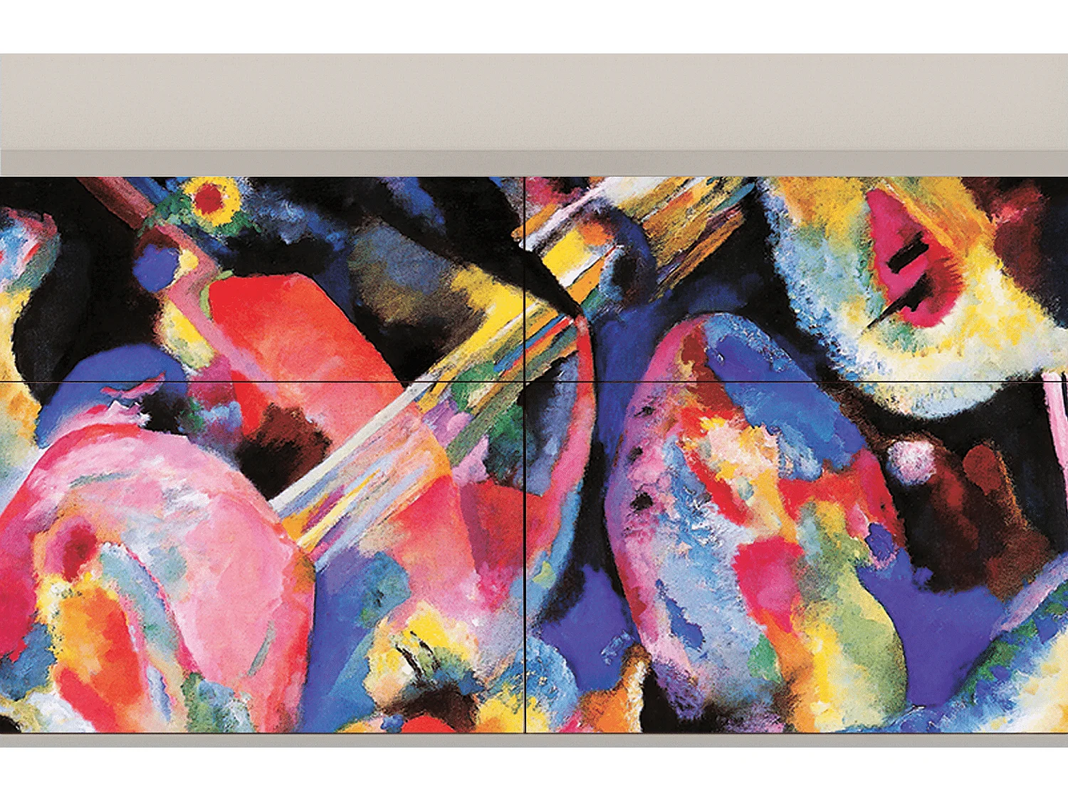 Credenza - 115x85x48 cm - BS4 - Kandinsky, Sabbia
