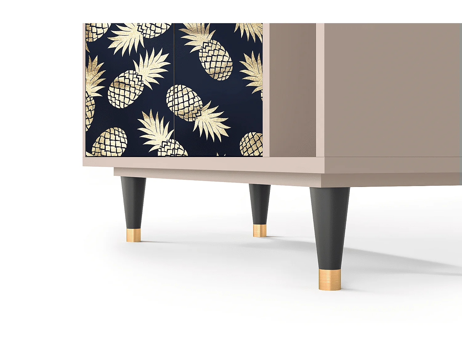 Kredens - 96х110х41 cm - BS6 - Sunny Pineaple, Latte