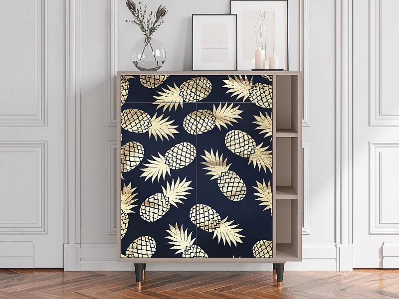 Sideboard - 96х110х41 cm - BS6 - Sunny Pineaple, Latte