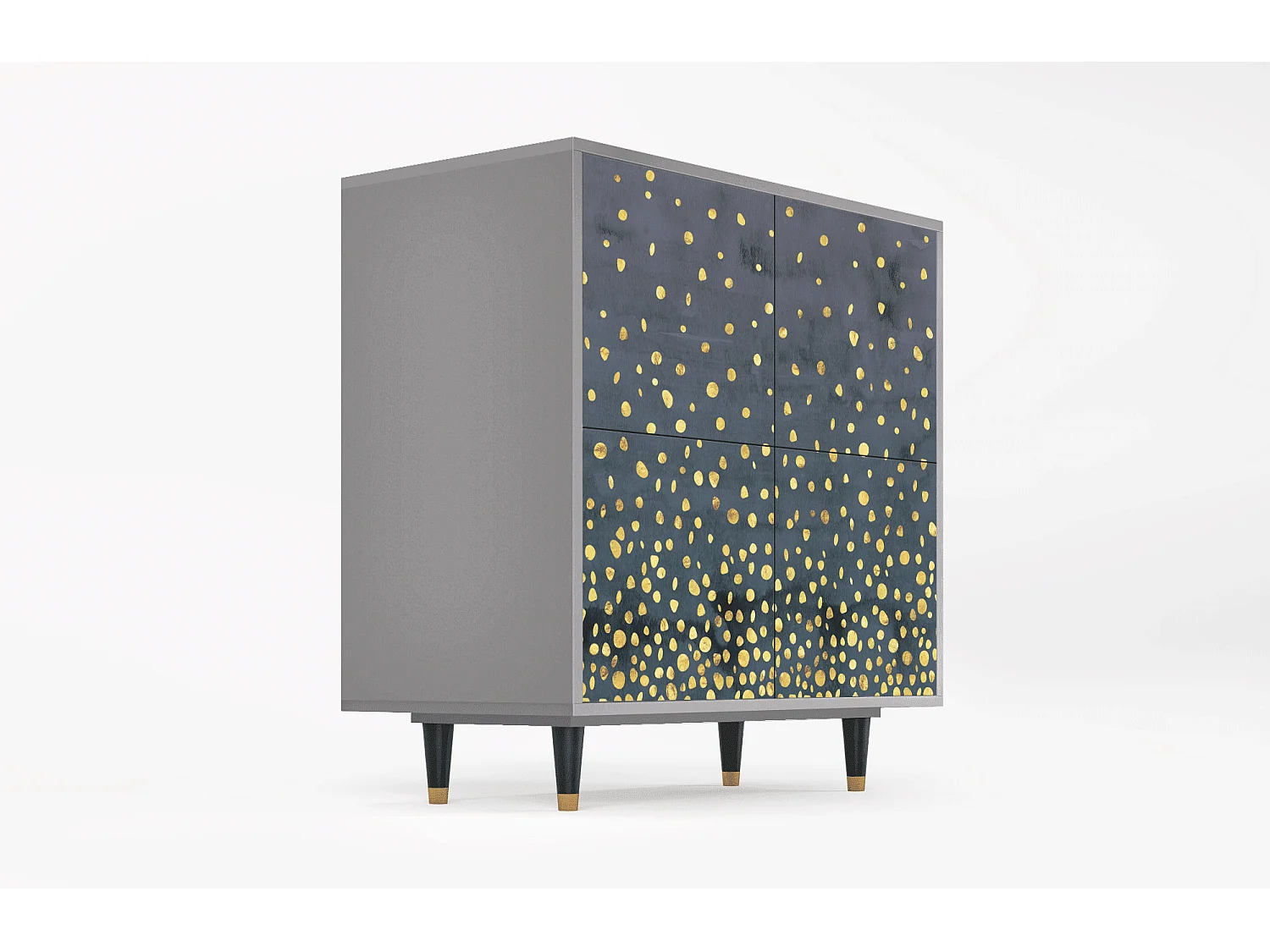 Dressoir - 94x96x48 cm - BS3 - Foggy Lights, Grijs