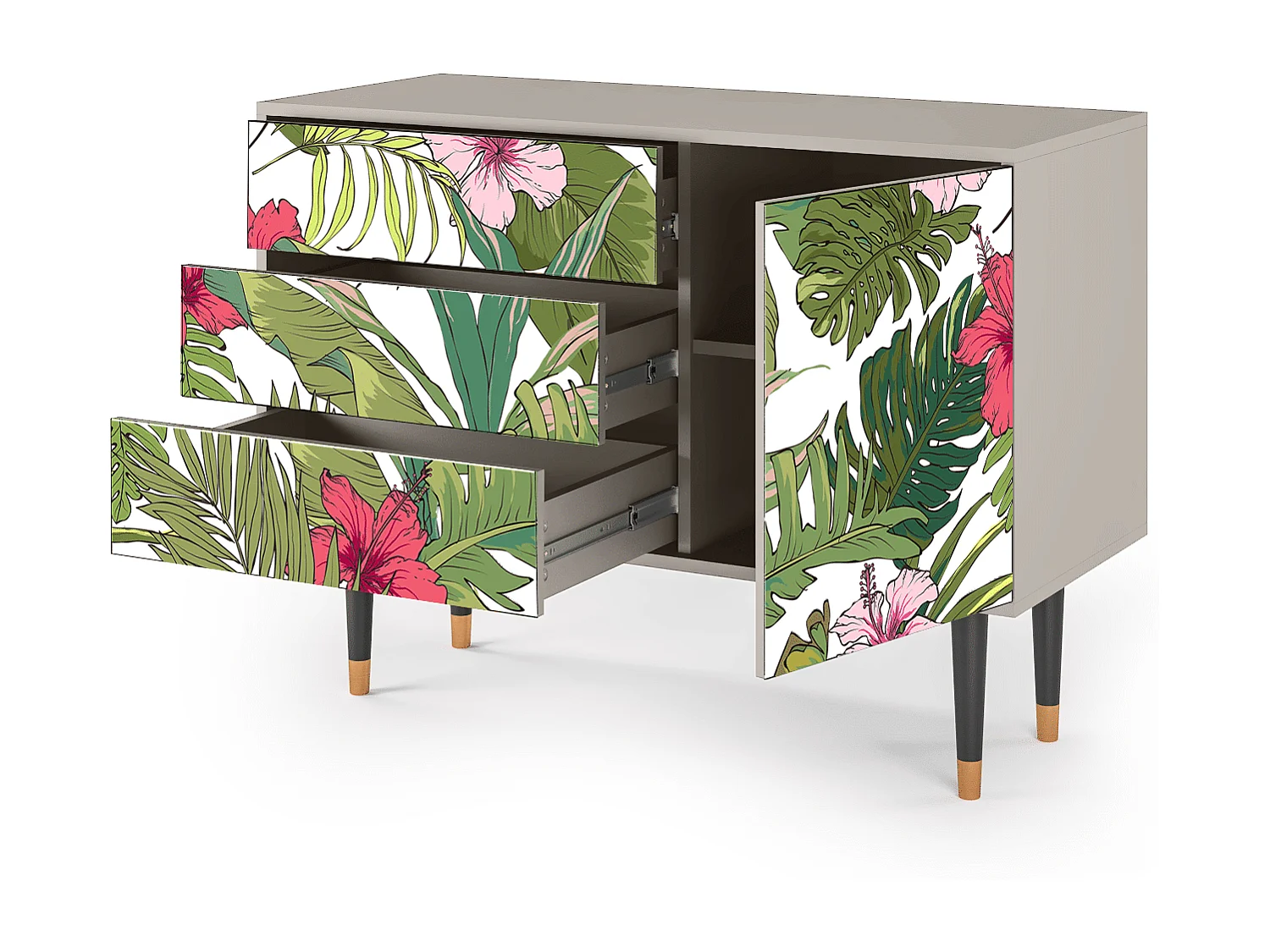 Credenza - 115х84х41 cm - S3 - Verdant Tropics, Sabbia