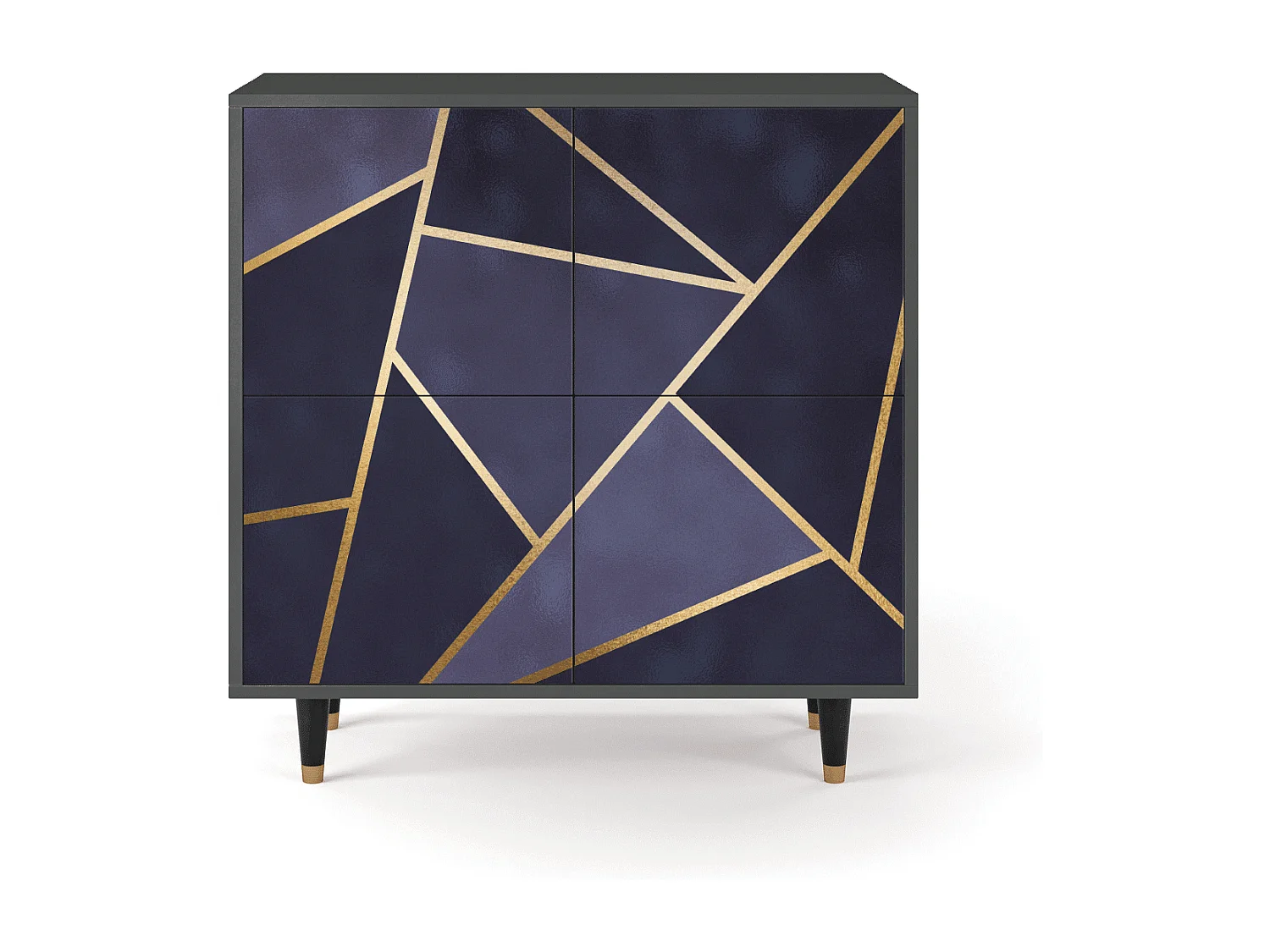 Dressoir - 94x96x48 cm - BS3 - The Amethyst, Antraciet