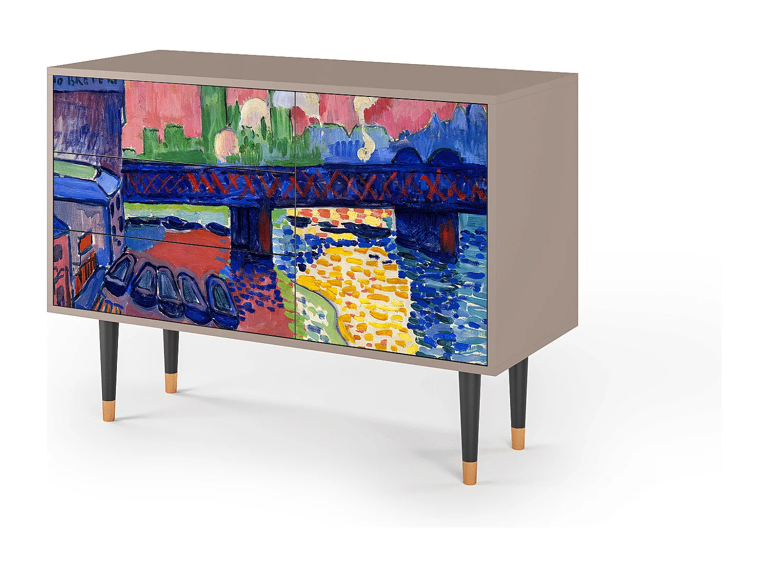 Credenza - 115х84х41 cm - S3 - Charing Cross Bridge, Latte