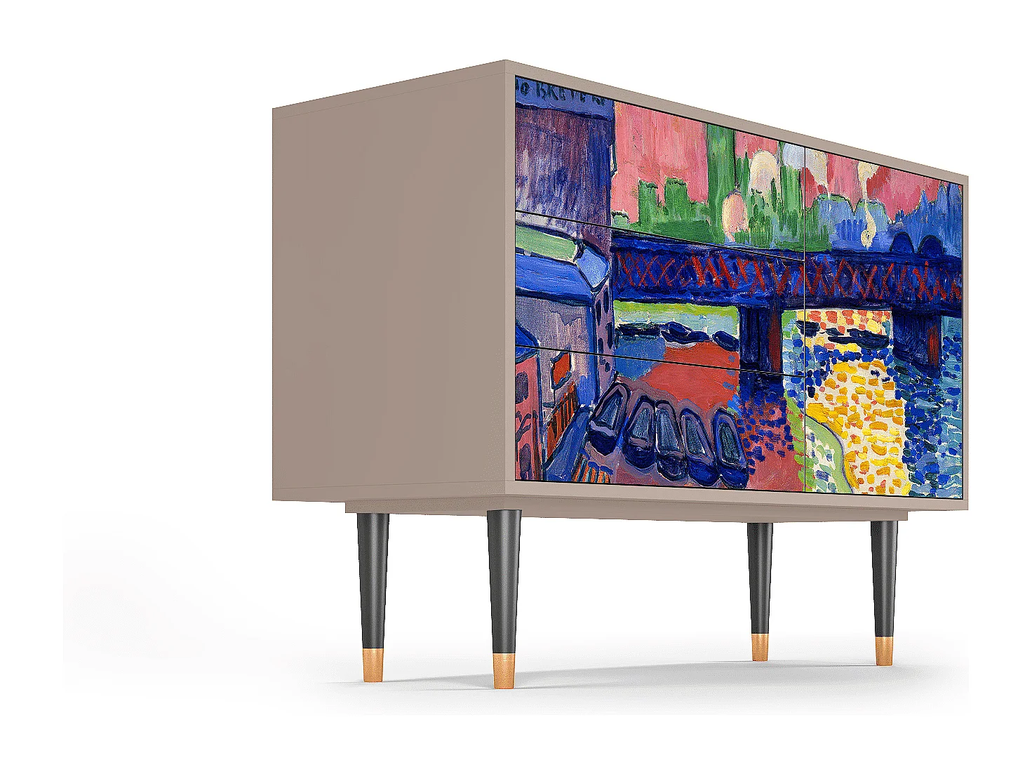 Credenza - 115х84х41 cm - S3 - Charing Cross Bridge, Latte