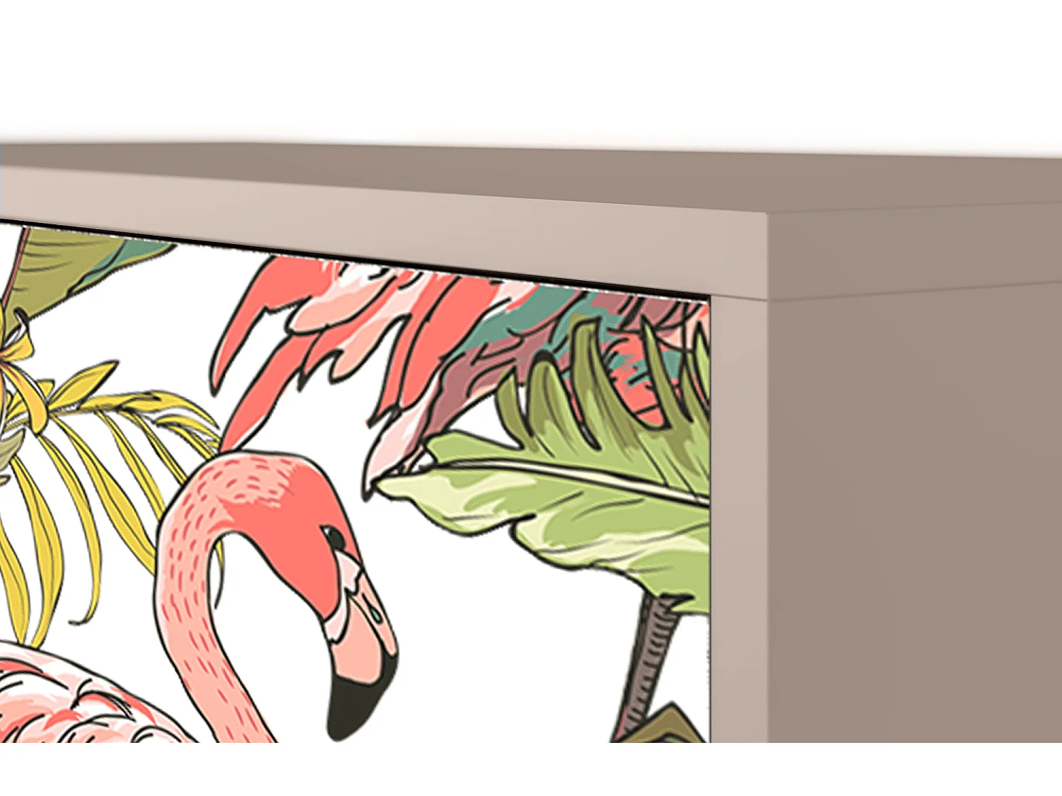 Credenza - 115х84х41 cm - S3 - Sweet Flamingo, Latte