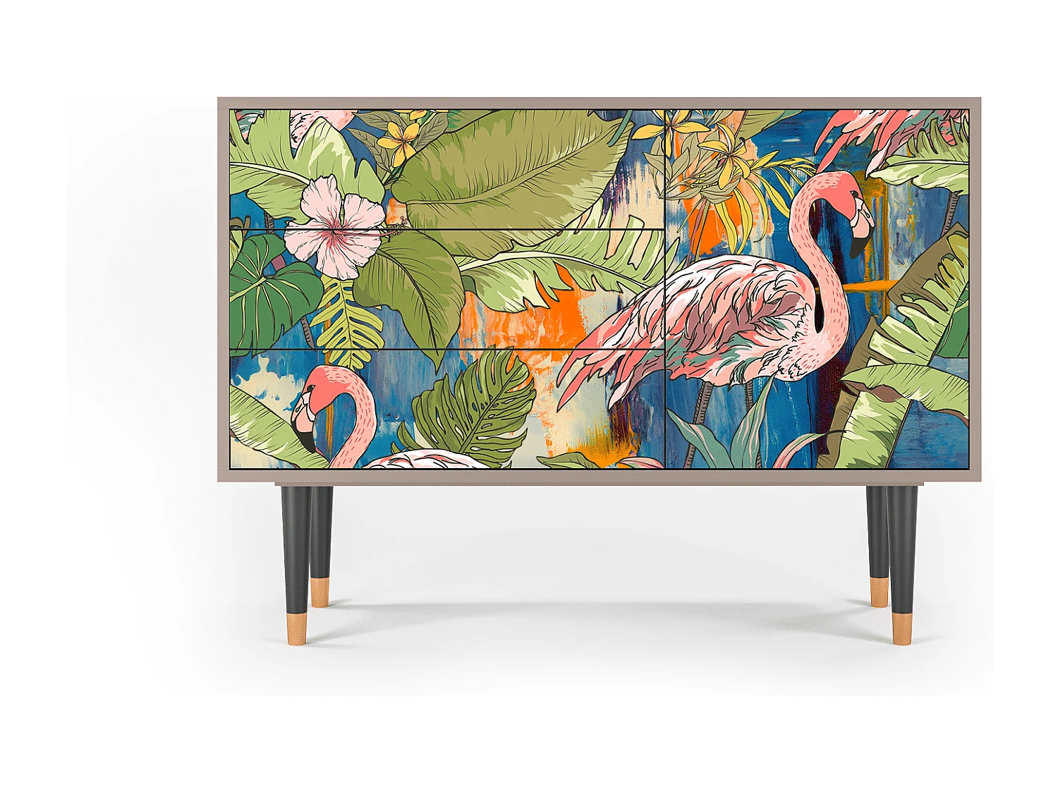 Buffet - 115х84х41 cm - S3 - Sweet Flamingo, Latte