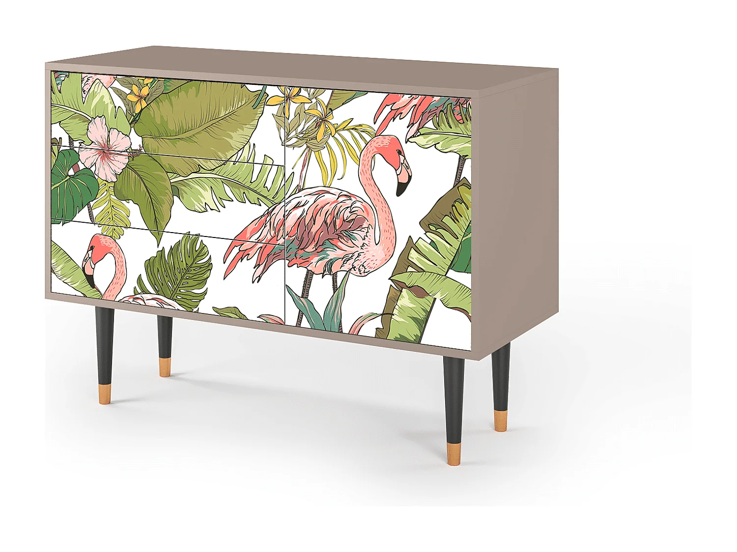 Buffet - 115х84х41 cm - S3 - Sweet Flamingo, Latte