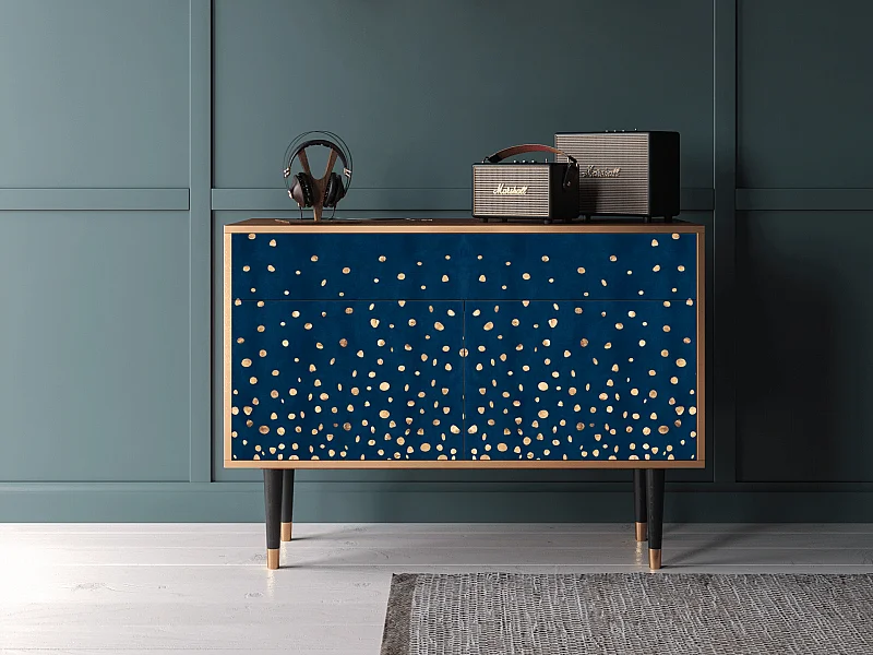 Dressoir - 115x85x48 cm - BS4 - Glowworms, Walnoot