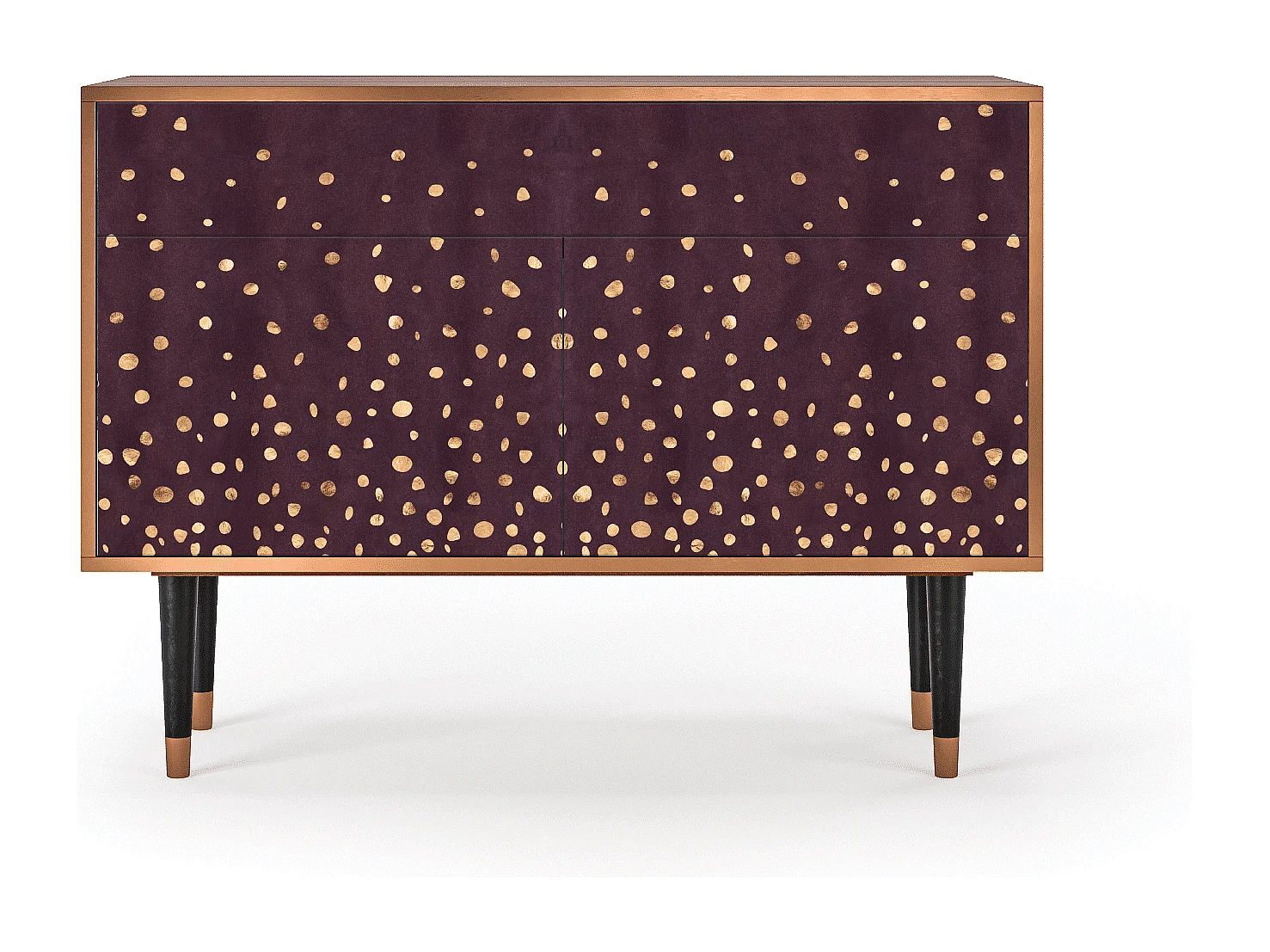 Buffet - 115x85x48 cm - BS4 - Glowworms, Noyer