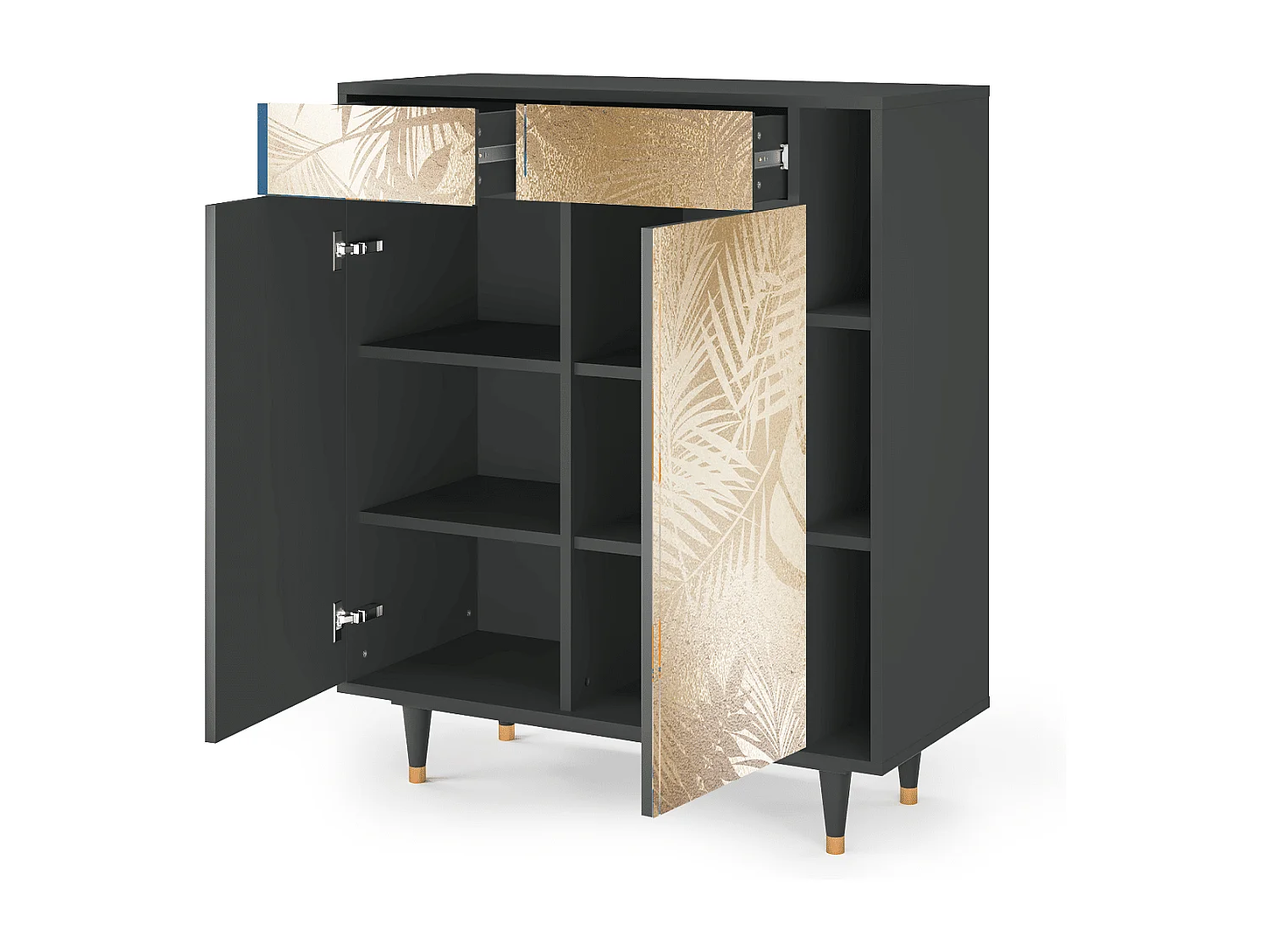 Dressoir - 96х110х41 cm - BS6 - Plant of the Dessert, Antraciet