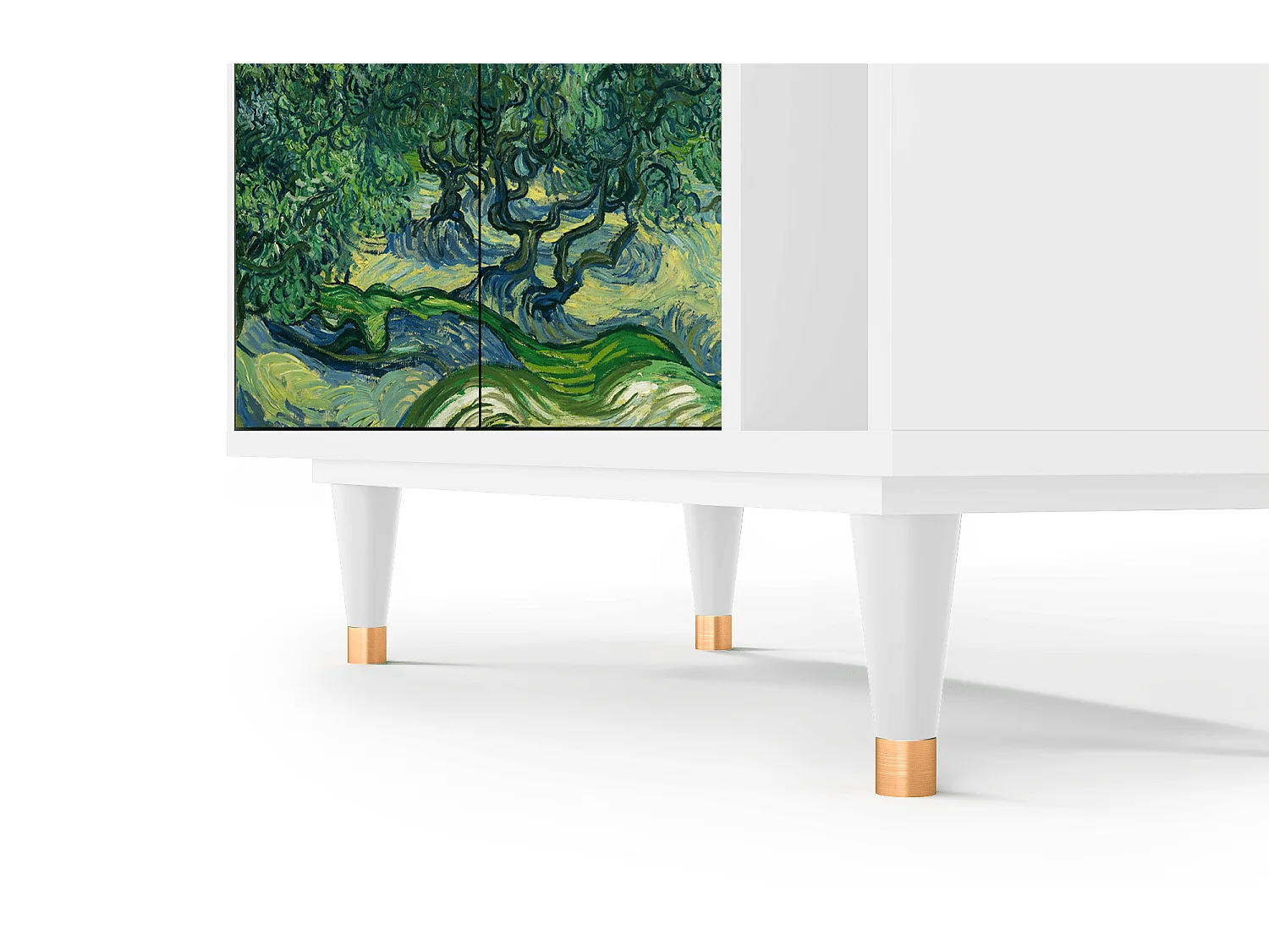 Buffet - 96х110х41 cm - BS6 - The Oil Trees, Blanc