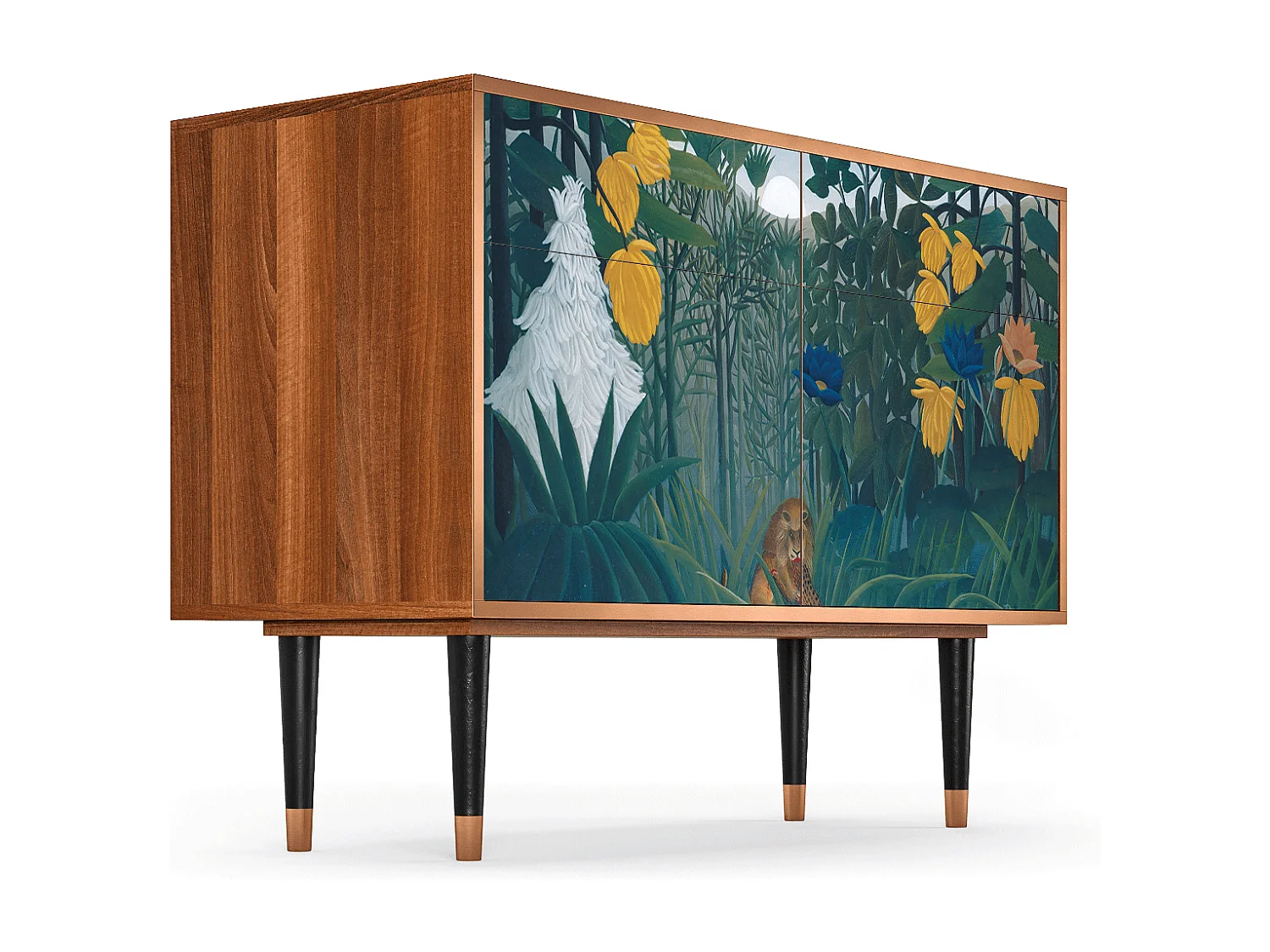 Credenza - 115x85x48 cm - BS4 - The Repast of the Lion, Noce