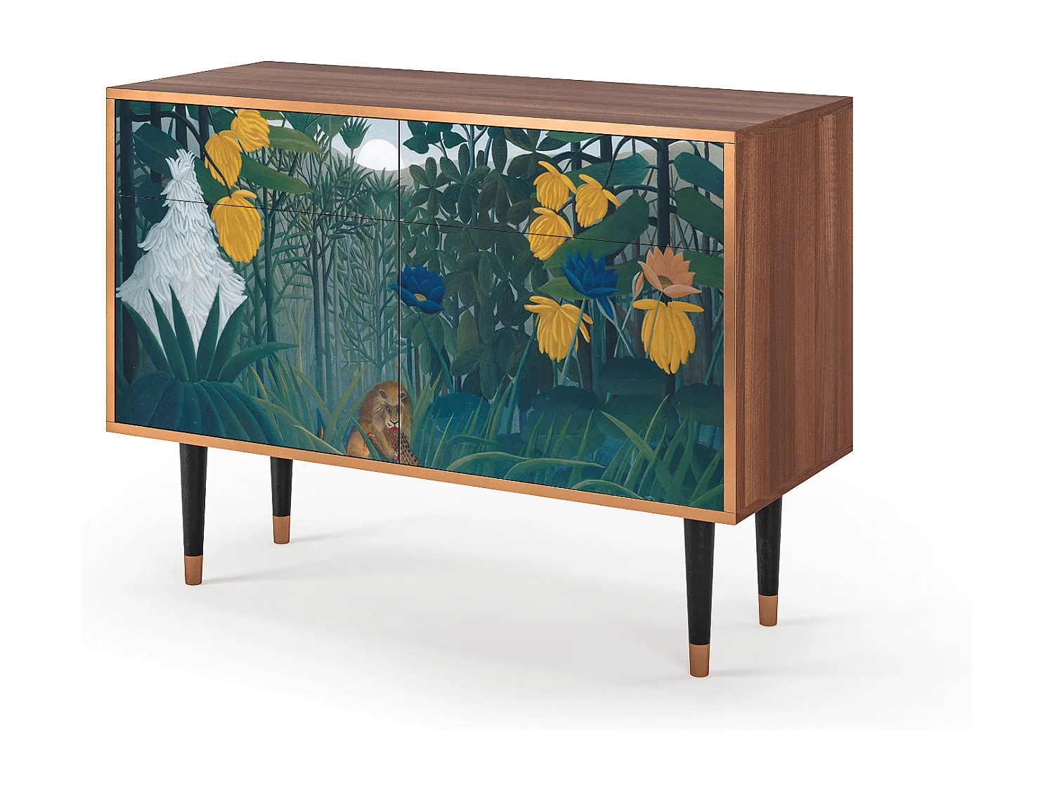 Buffet - 115x85x48 cm - BS4 - The Repast of the Lion, Noyer