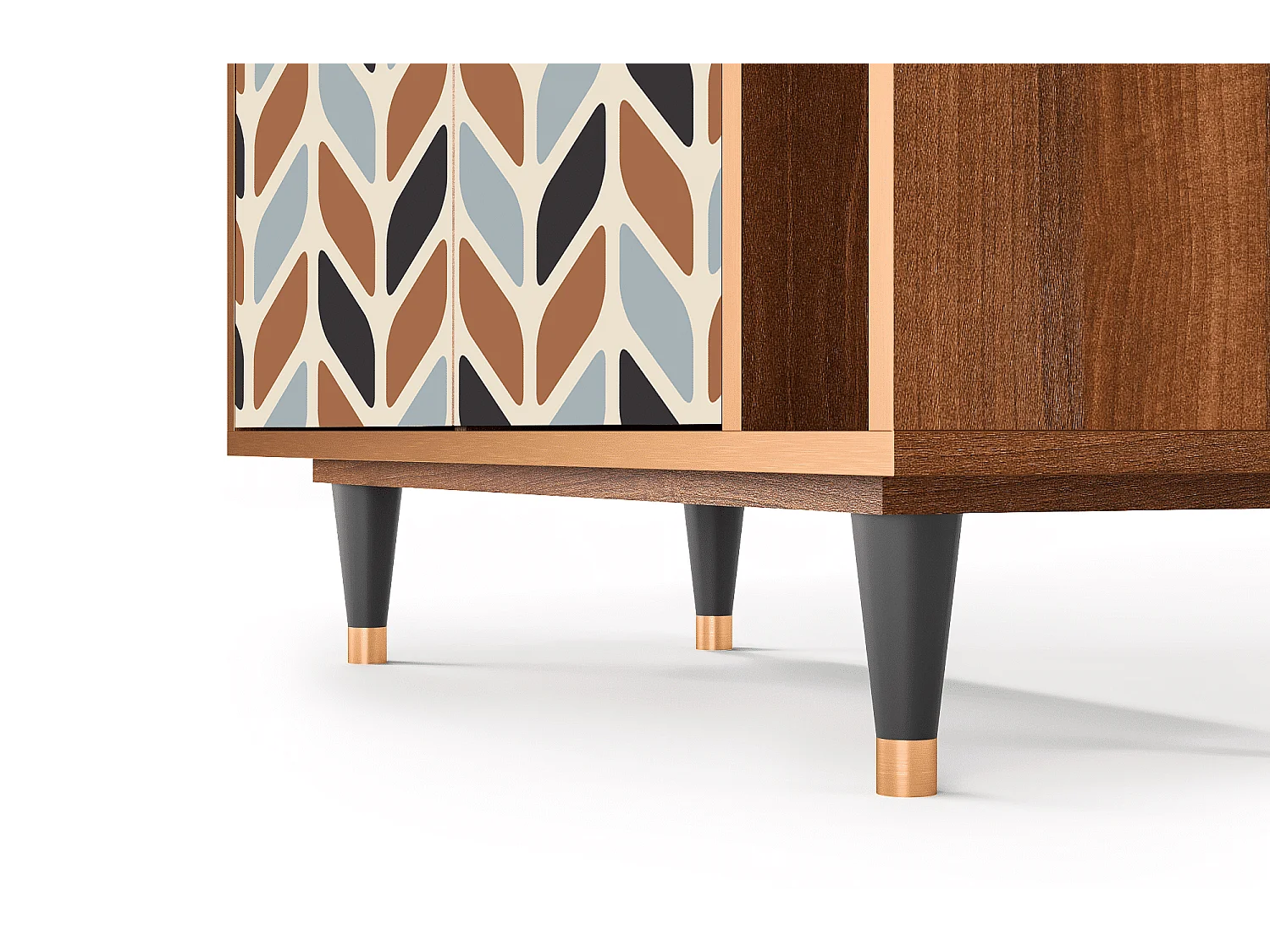 Buffet - 96х110х41 cm - BS6 - Beige Laure, Noyer