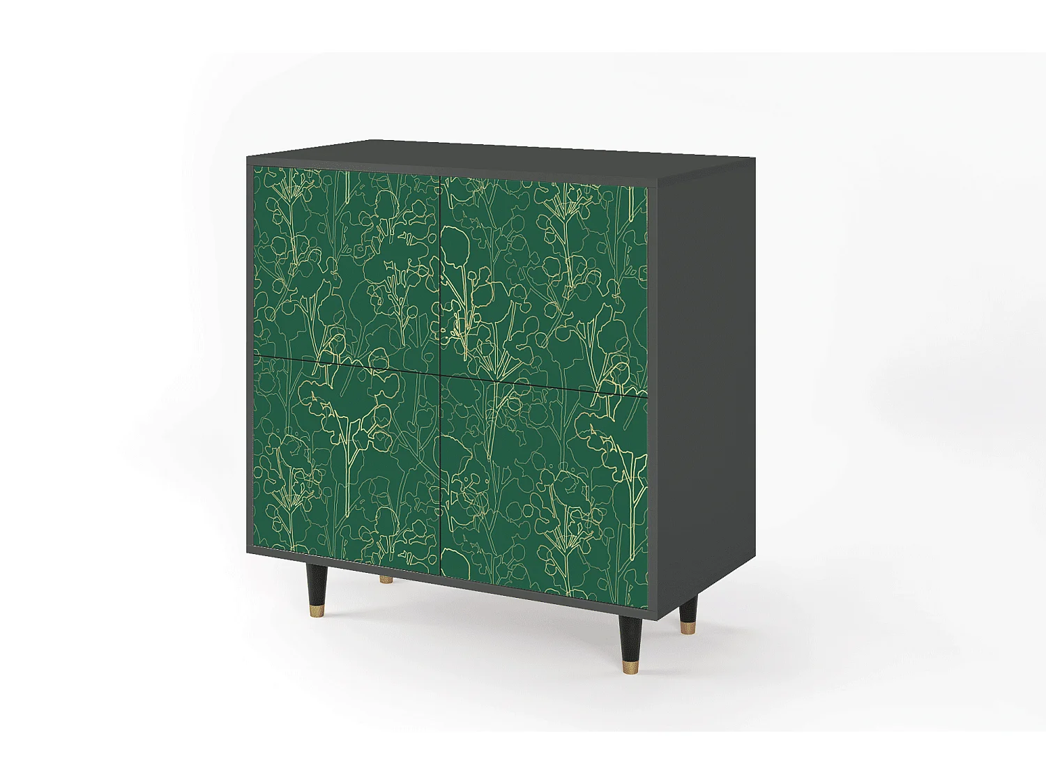 Buffet - 94x96x48 cm - BS3 - Emerald Forest, Anthracite