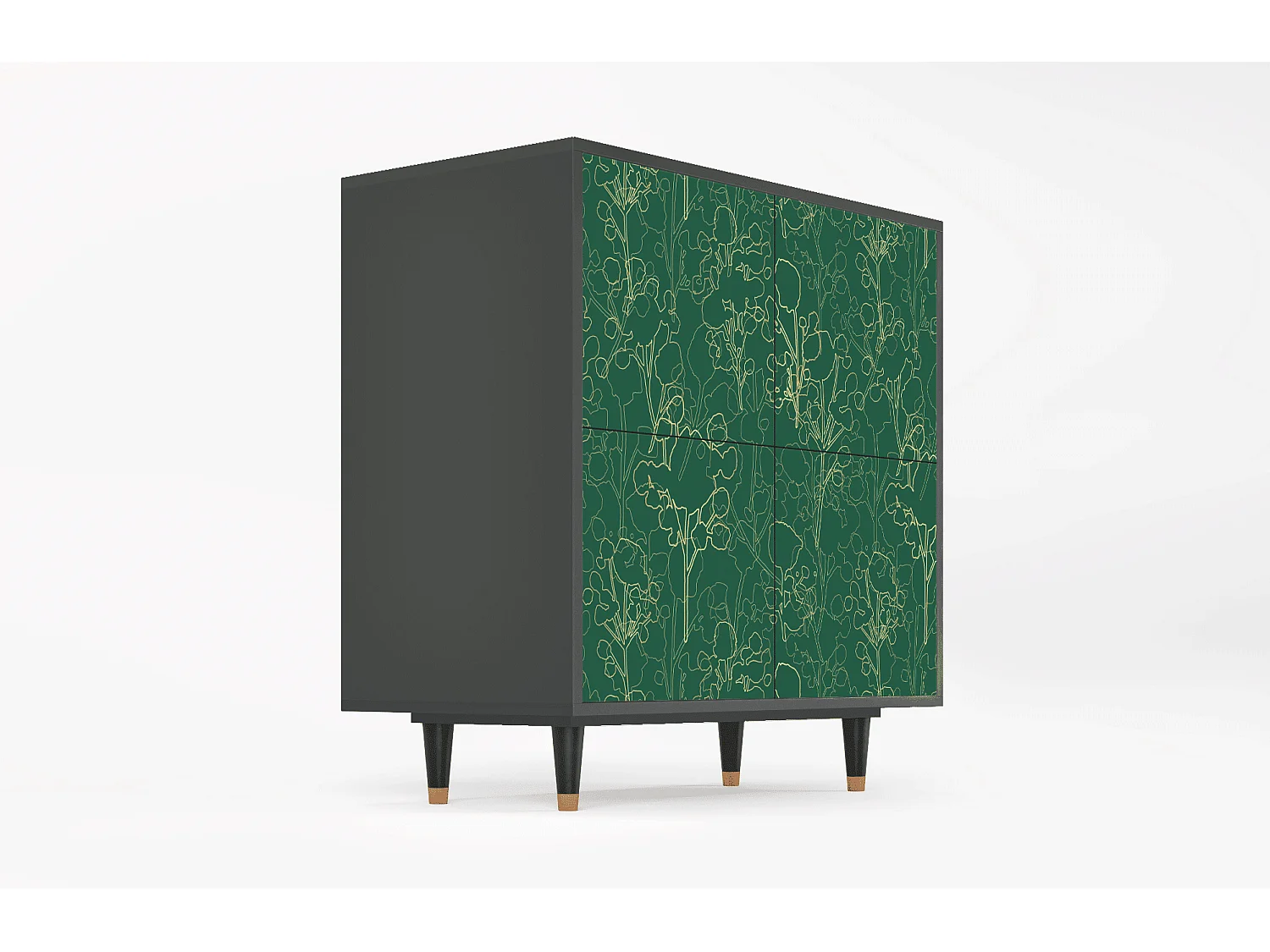 Buffet - 94x96x48 cm - BS3 - Emerald Forest, Anthracite