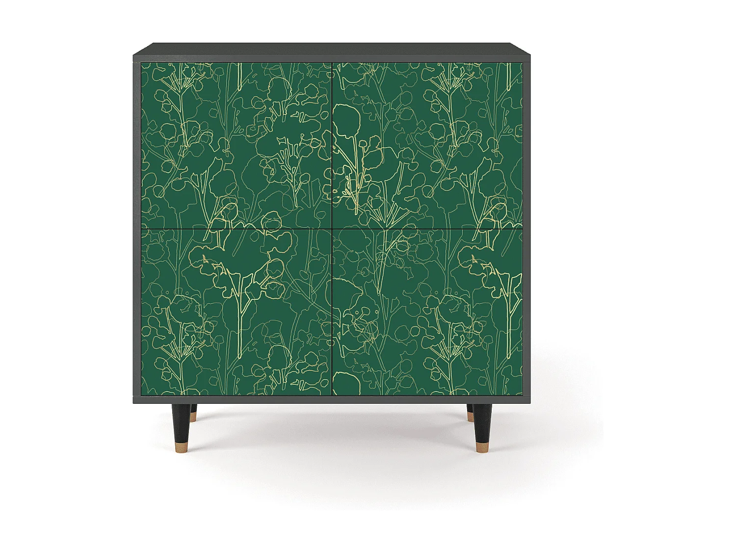 Buffet - 94x96x48 cm - BS3 - Emerald Forest, Anthracite