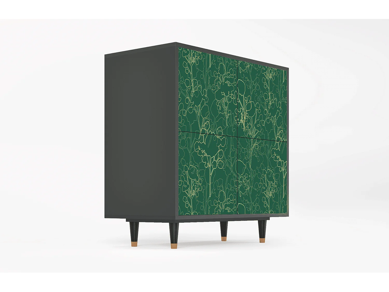 Buffet - 94x96x48 cm - BS3 - Emerald Forest, Anthracite