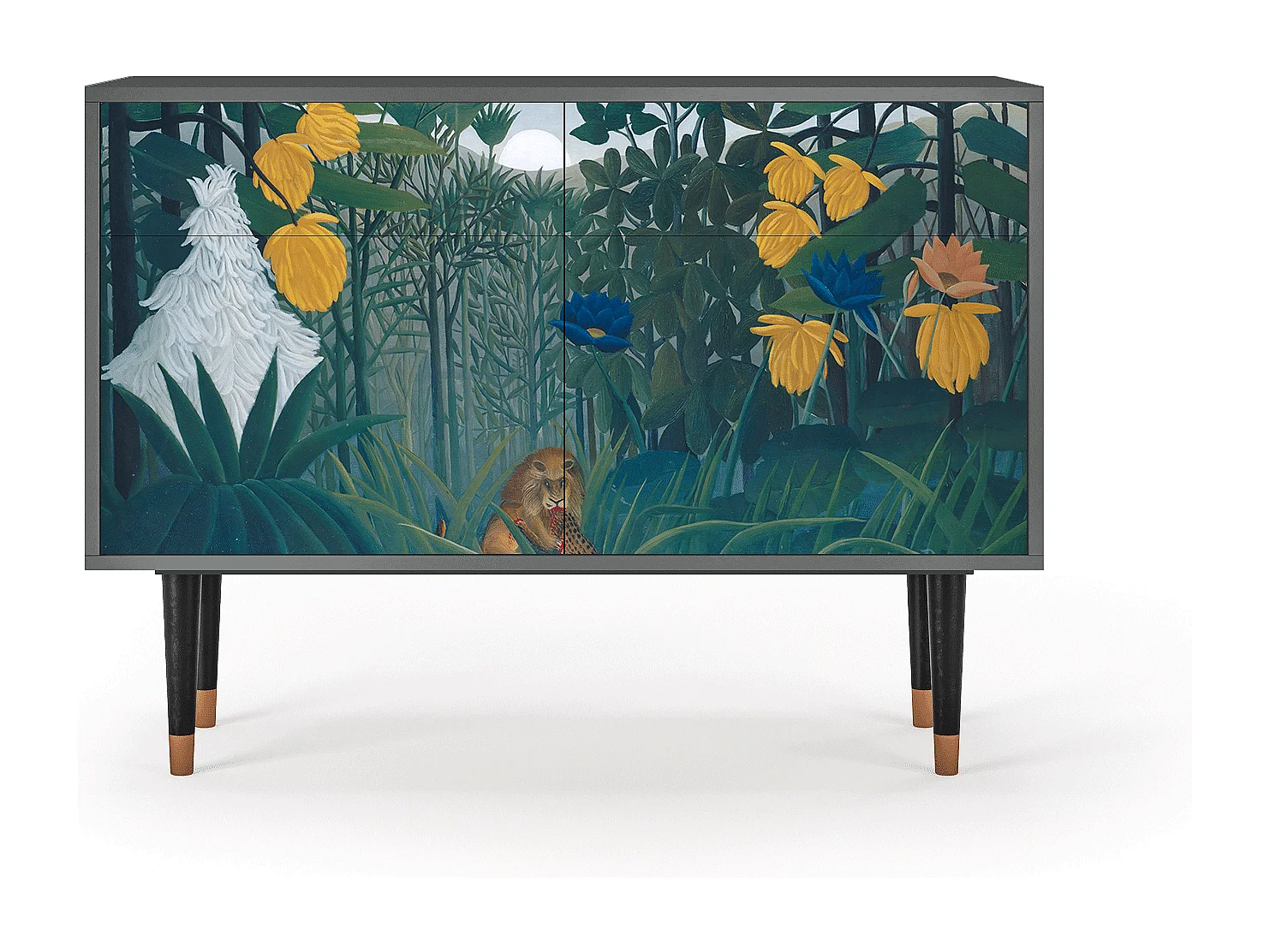 Buffet - 115x85x48 cm - BS4 - The Repast of the Lion, Anthracite