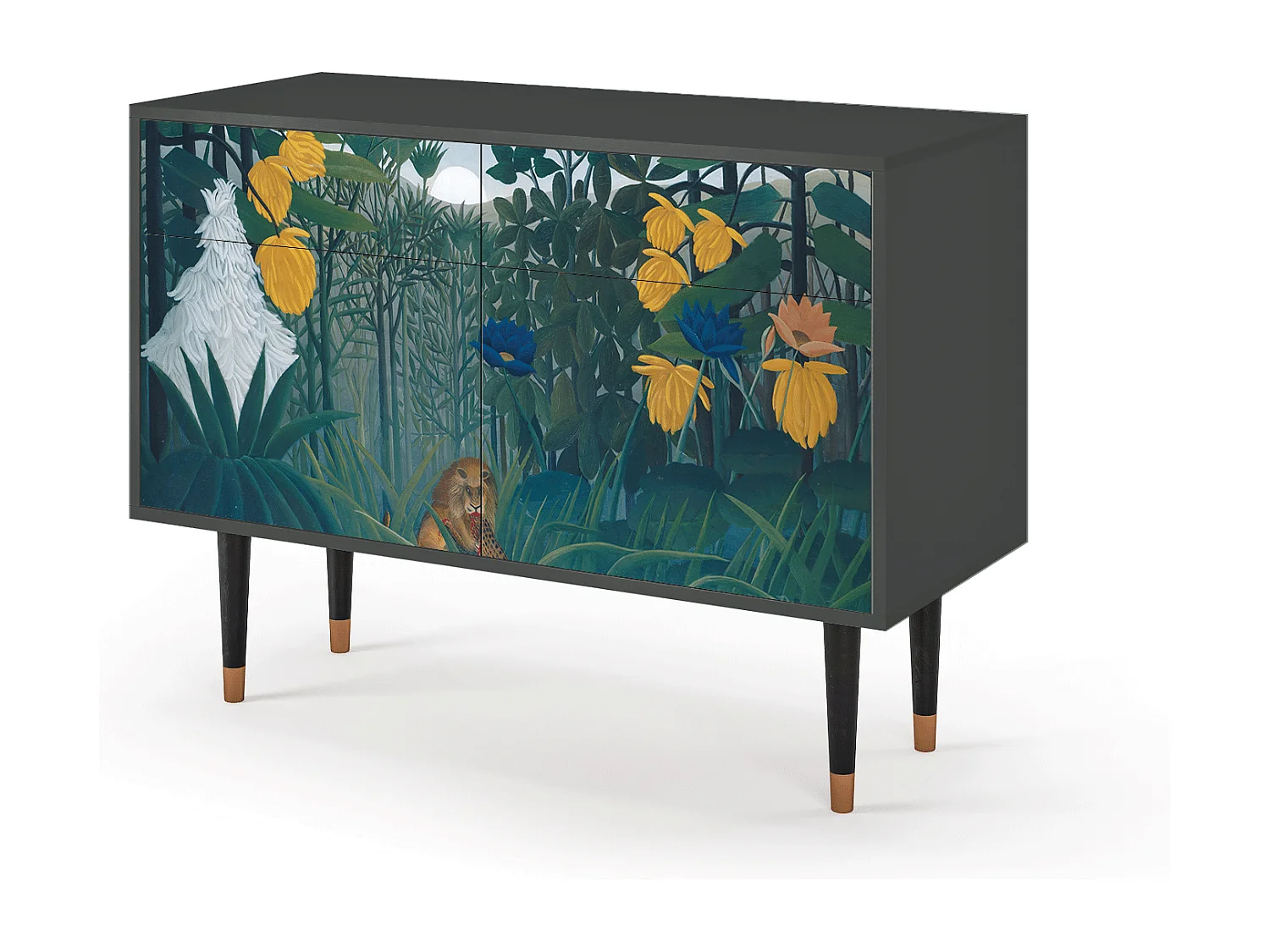 Buffet - 115x85x48 cm - BS4 - The Repast of the Lion, Anthracite