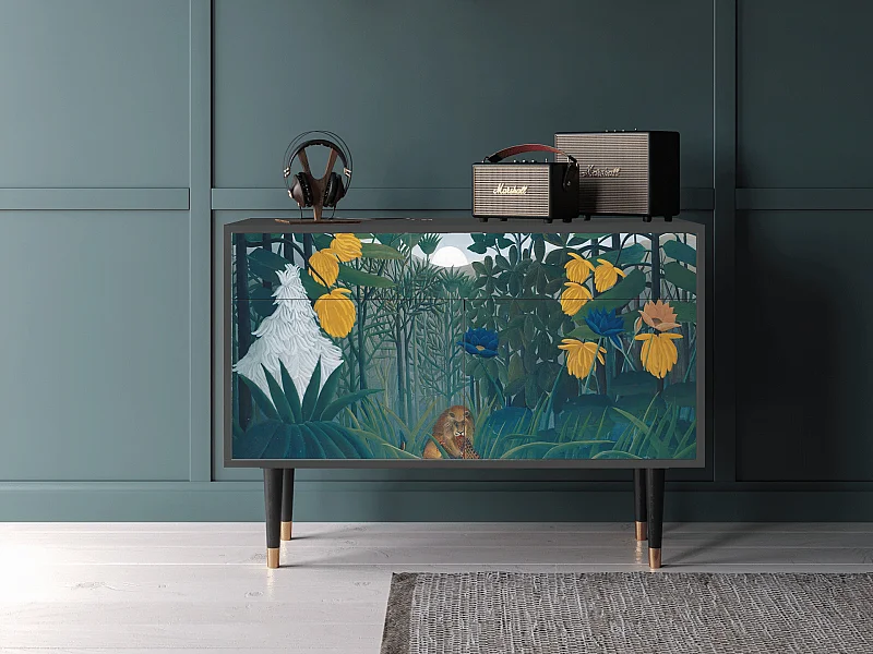 Buffet - 115x85x48 cm - BS4 - The Repast of the Lion, Anthracite