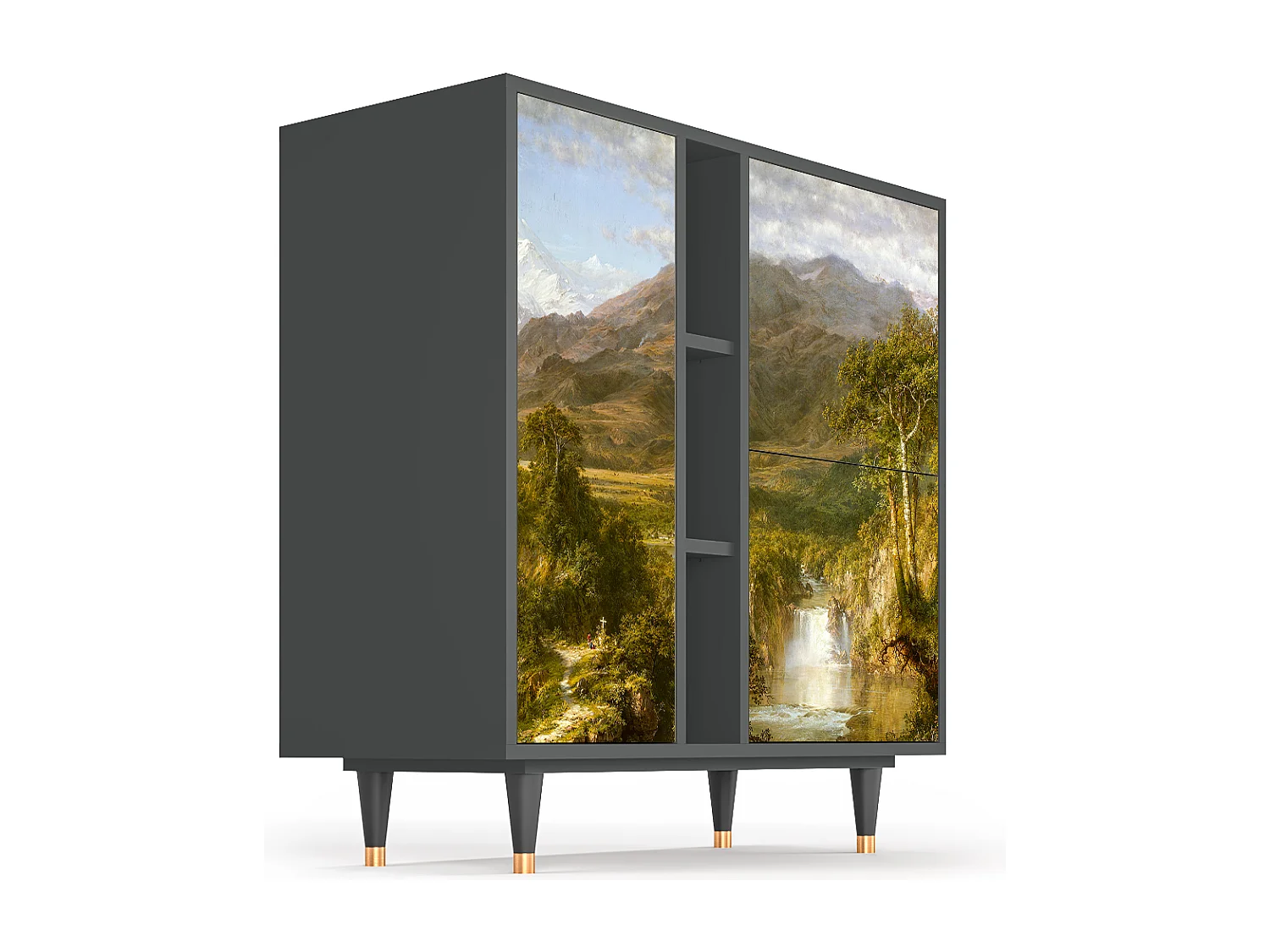 Buffet - 94х96х41 cm - BS5 - The Heart of the Andes , Anthracite