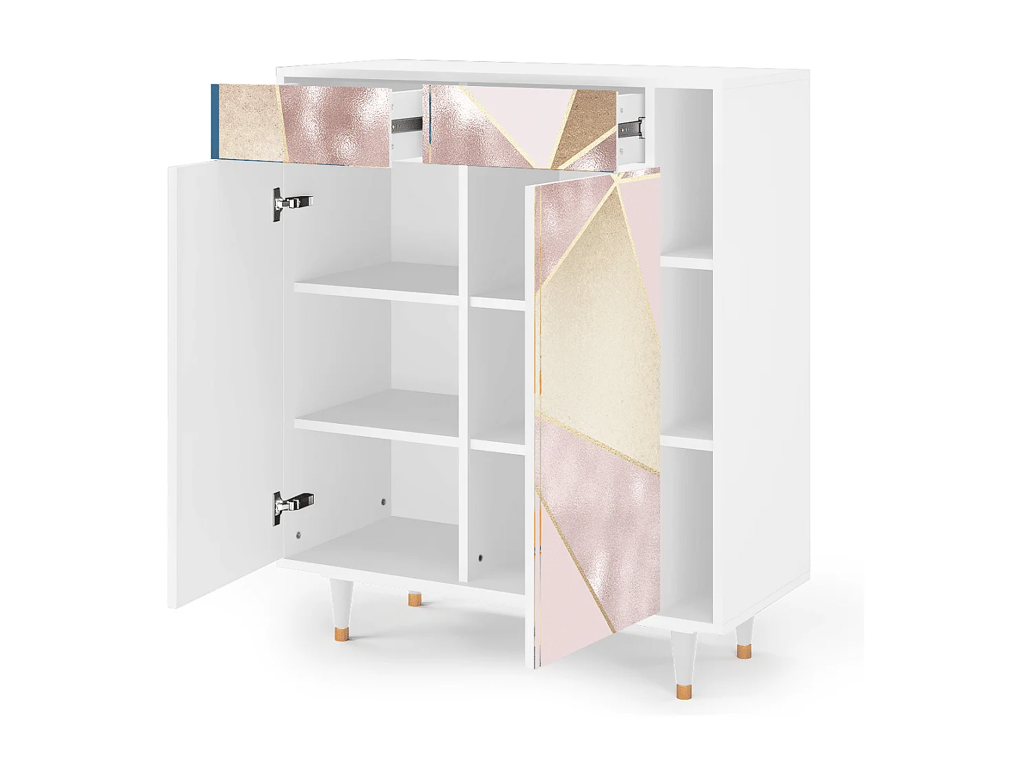 Credenza - 96х110х41 cm - BS6 - Cosmopolitan Diva, Bianco