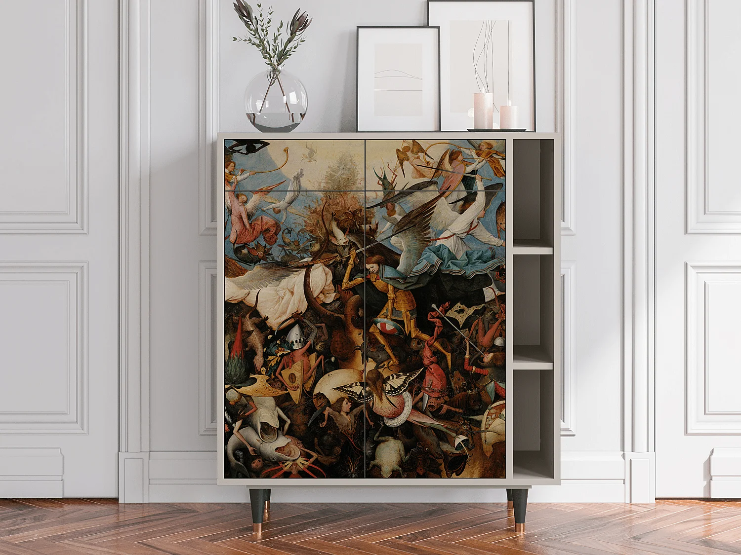 Aparador - 96х110х41 cm - BS6 - The Fall, Areia