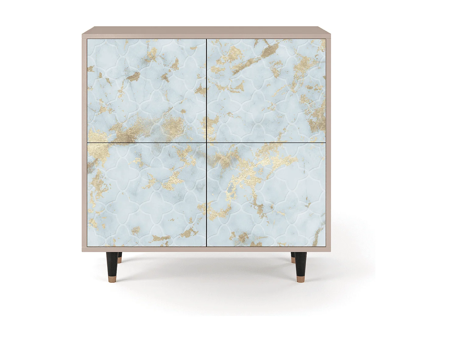 Credenza - 94x96x48 cm - BS3 - Golden Waves, Latte