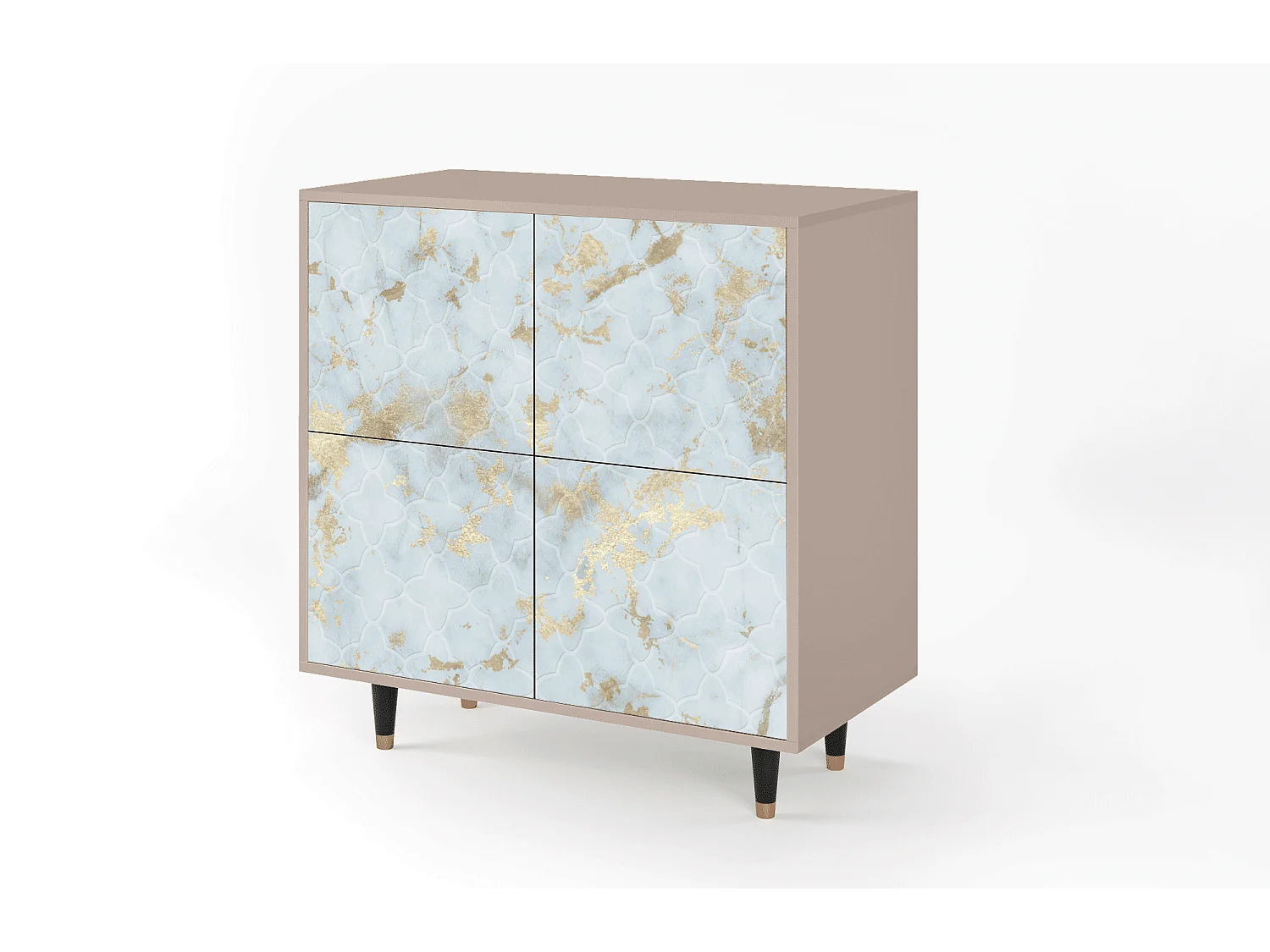 Credenza - 94x96x48 cm - BS3 - Golden Waves, Latte
