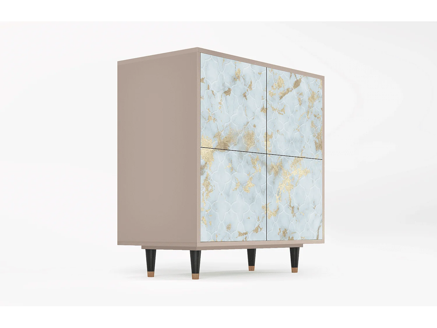 Credenza - 94x96x48 cm - BS3 - Golden Waves, Latte