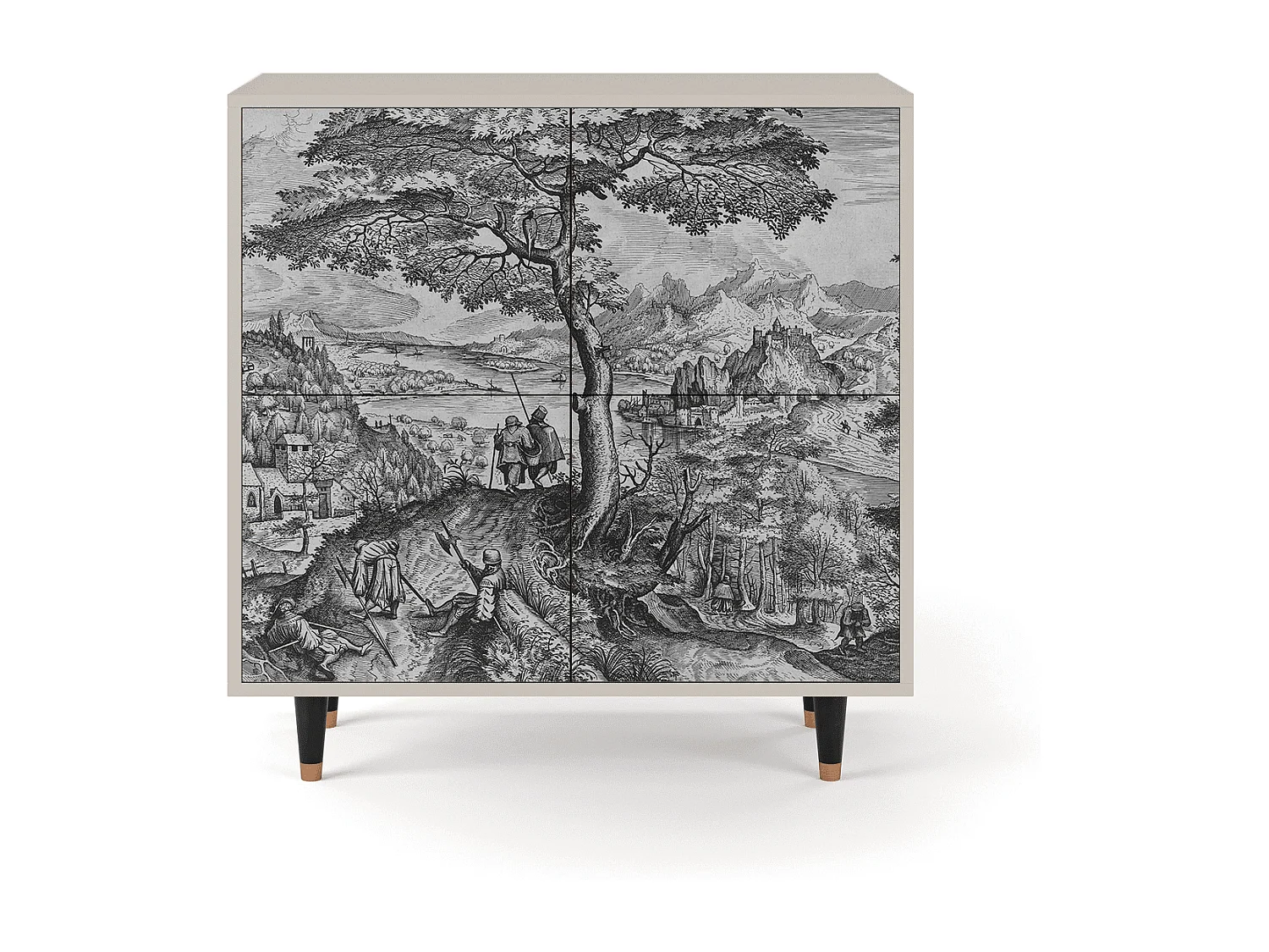 Buffet - 94x96x48 cm - BS3 - Milites Requiescentes, Sable