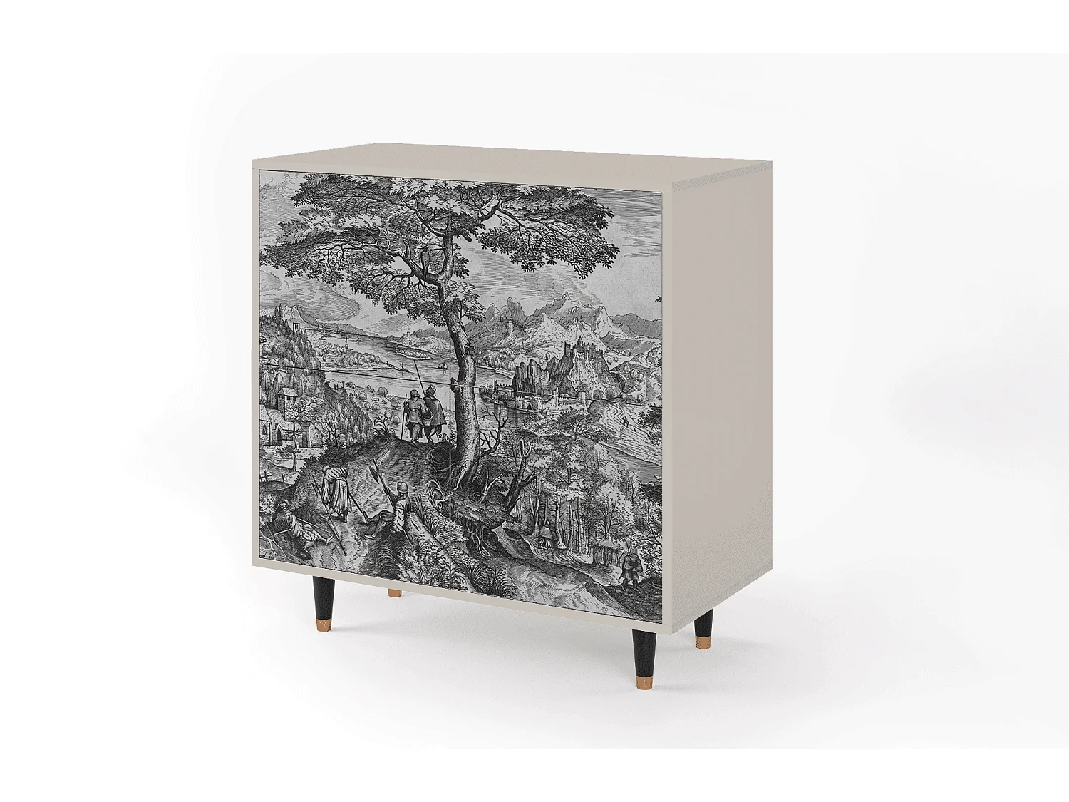 Buffet - 94x96x48 cm - BS3 - Milites Requiescentes, Sable