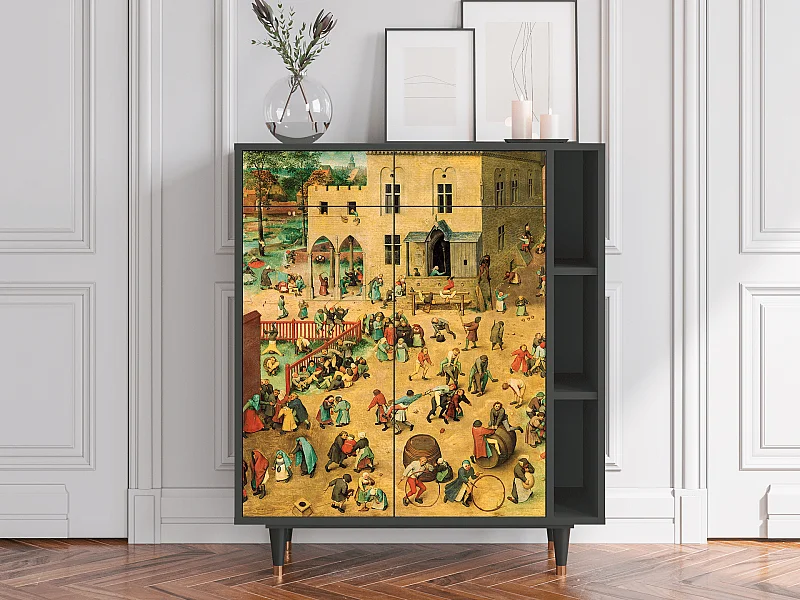 Buffet - 96х110х41 cm - BS6 - Children Games, Anthracite