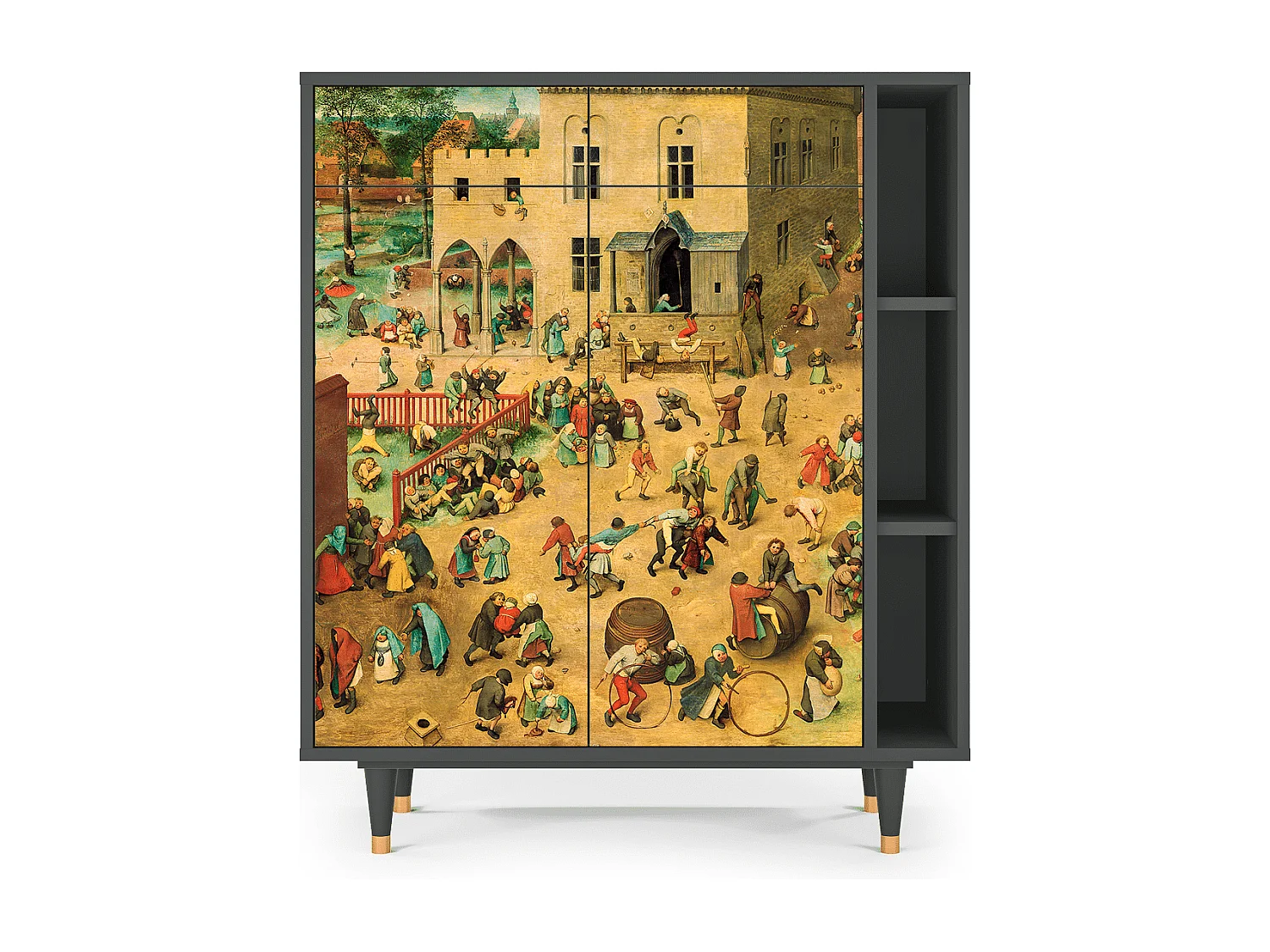 Buffet - 96х110х41 cm - BS6 - Children Games, Anthracite