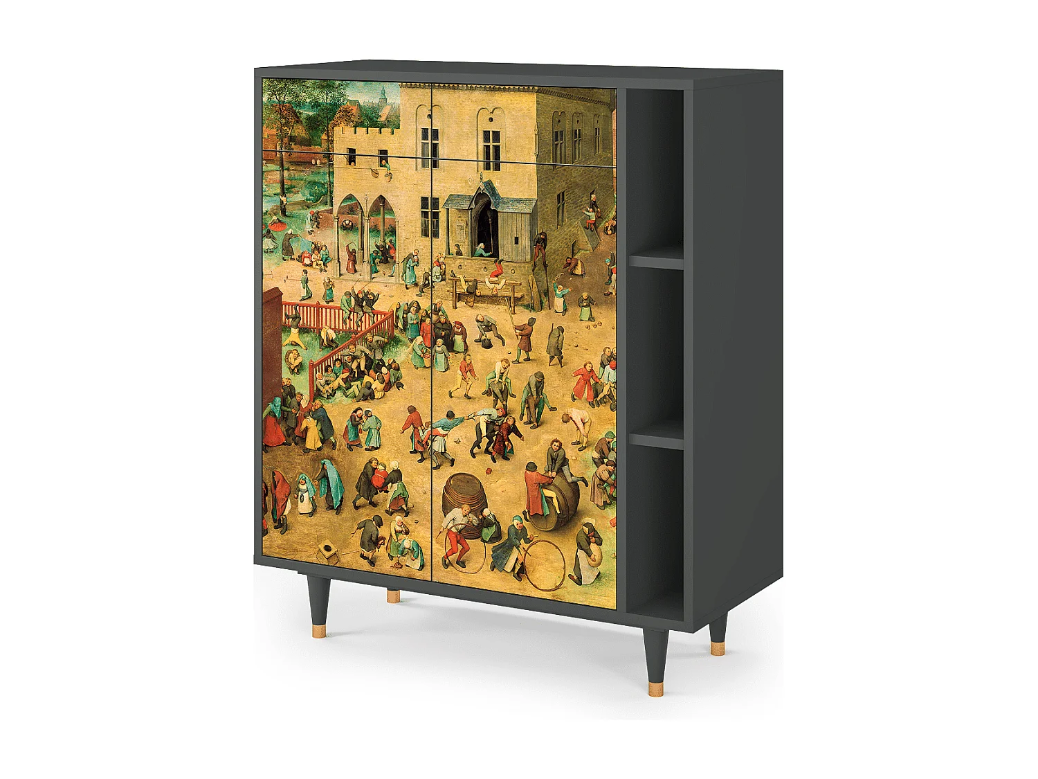 Buffet - 96х110х41 cm - BS6 - Children Games, Anthracite