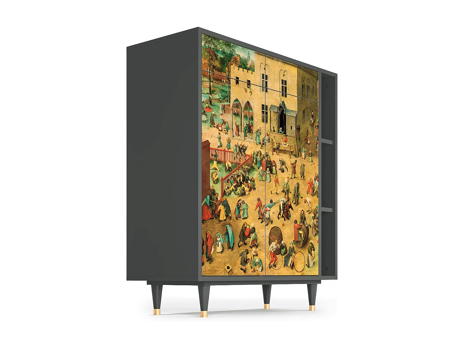 Aparador - 96х110х41 cm - BS6 - Children Games, Antracite