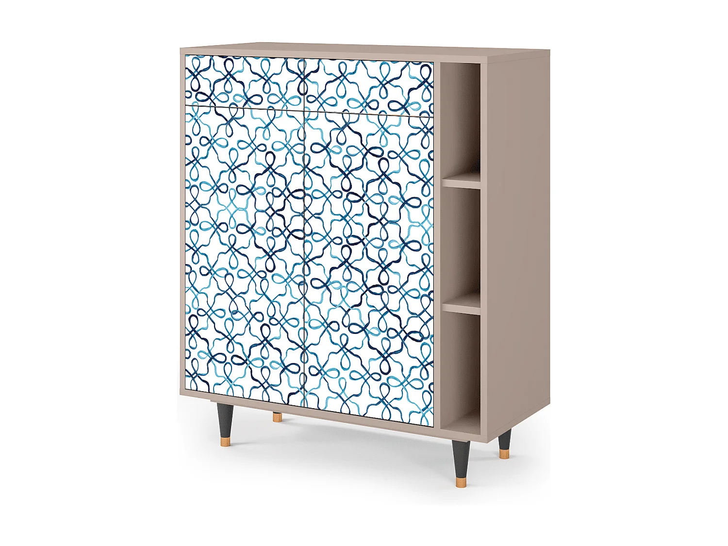 Credenza - 96х110х41 cm - BS6 - Marine Strings, Latte