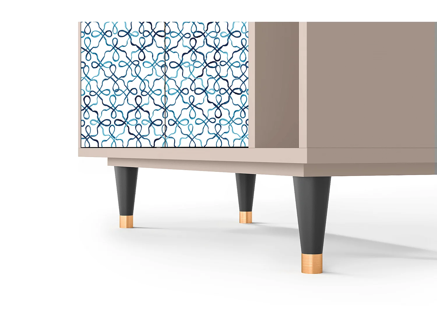 Credenza - 96х110х41 cm - BS6 - Marine Strings, Latte