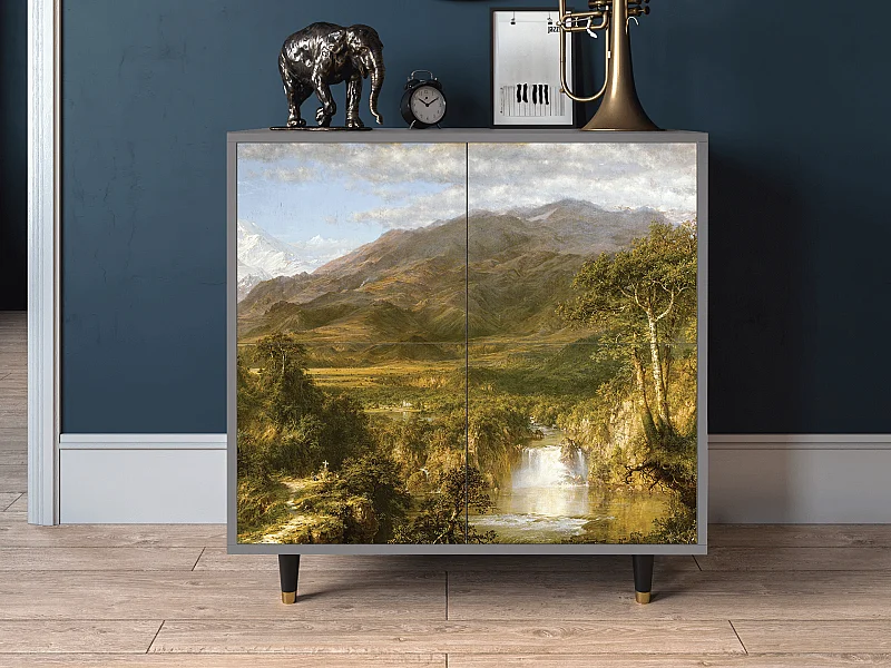 Buffet - 94x96x48 cm - BS3 - The Heart of the Andes , Gris