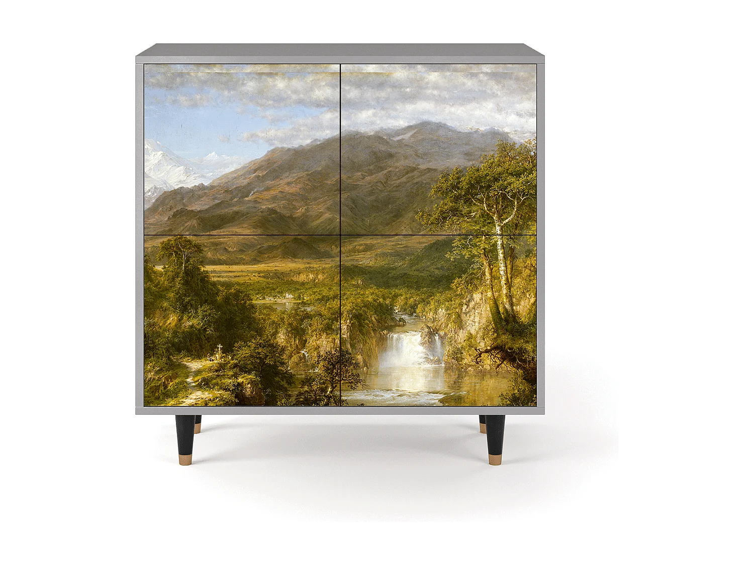 Buffet - 94x96x48 cm - BS3 - The Heart of the Andes , Gris