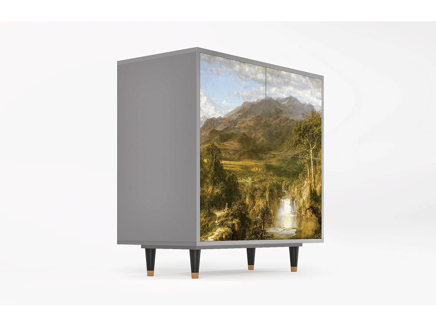 Buffet - 94x96x48 cm - BS3 - The Heart of the Andes , Gris