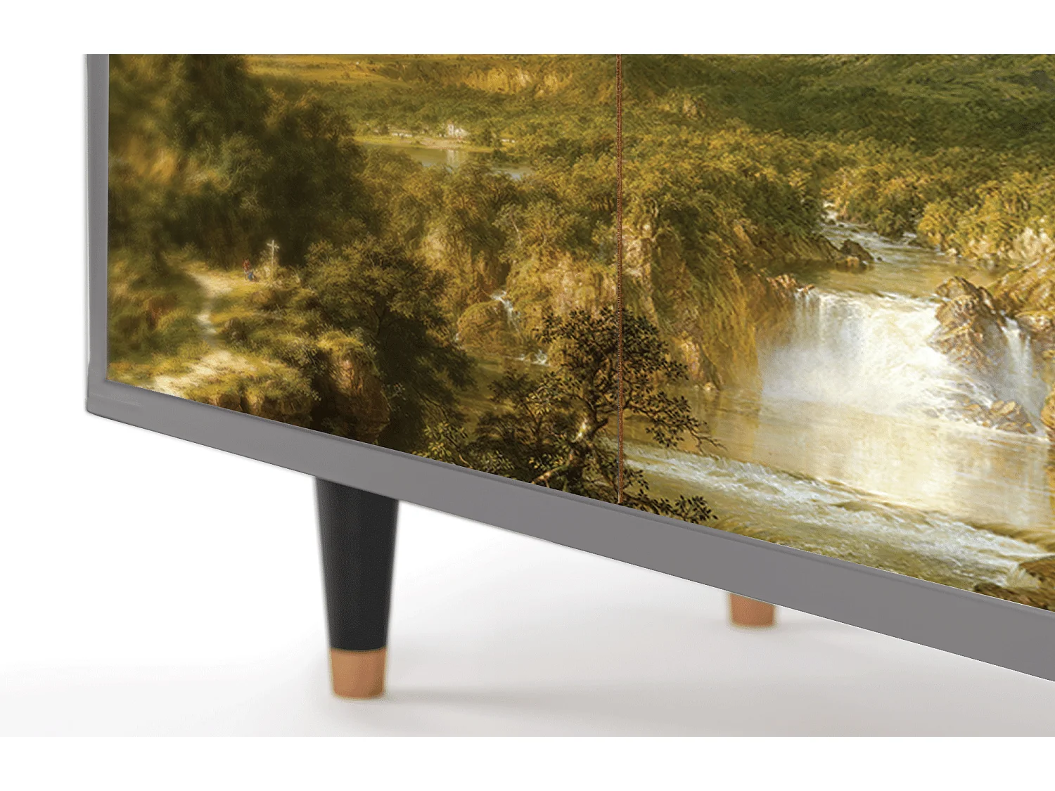 Credenza - 94x96x48 cm - BS3 - The Heart of the Andes , Grigio