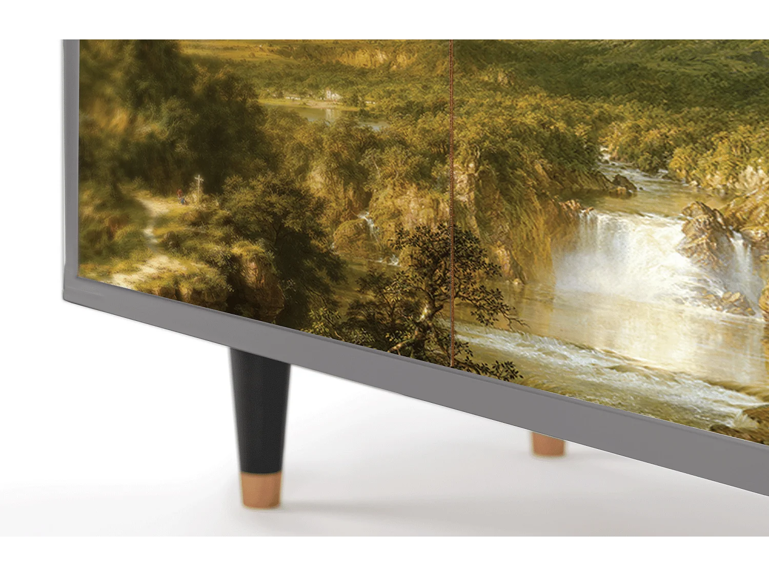 Kredens - 94x96x48 cm - BS3 - The Heart of the Andes , Szary