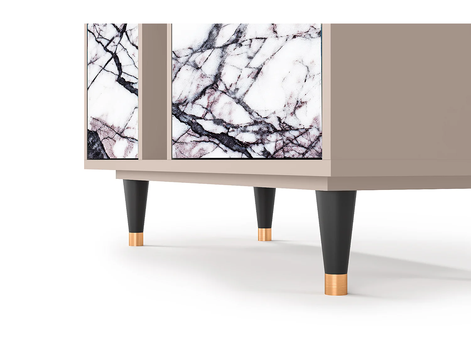 Credenza - 94х96х41 cm - BS5 - Raven Marble, Latte