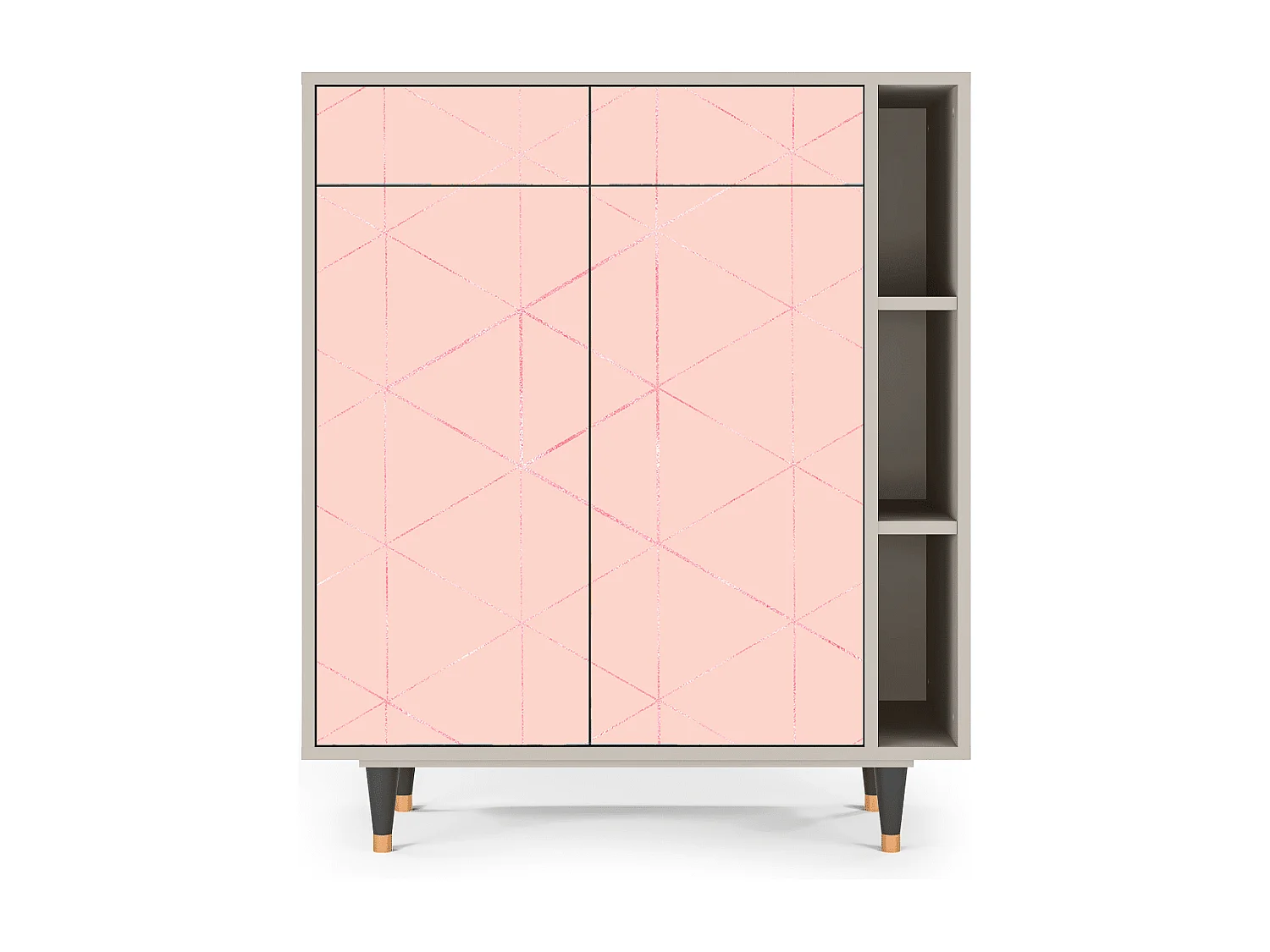 Buffet - 96х110х41 cm - BS6 - Rose Quartz, Sable